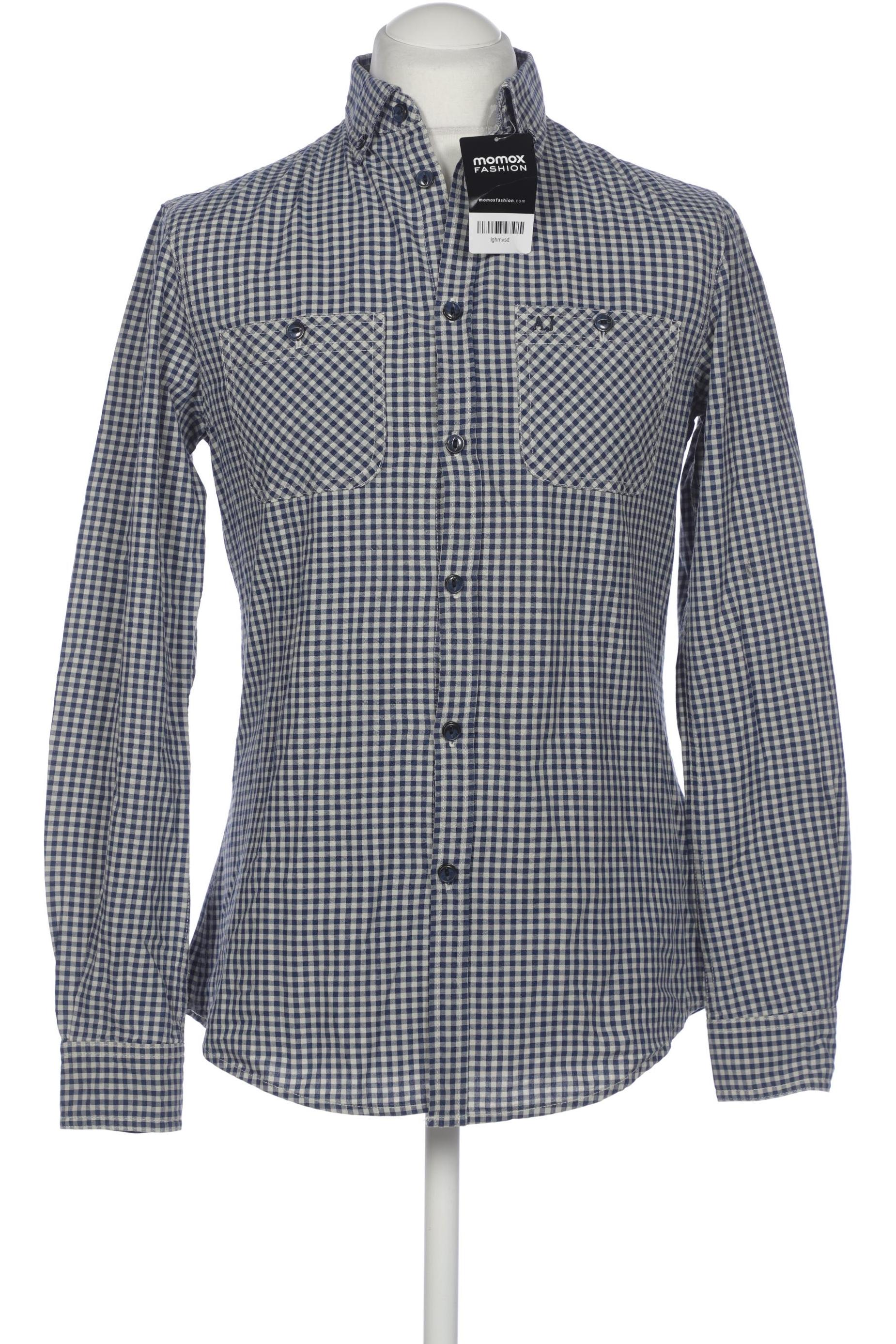 

Armani Jeans Herren Hemd, marineblau, Gr. 48