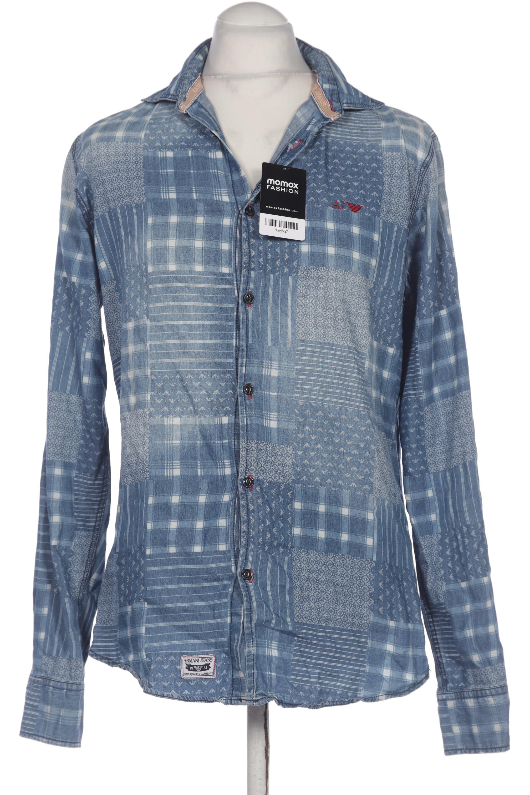

Armani Jeans Herren Hemd, blau, Gr. 52