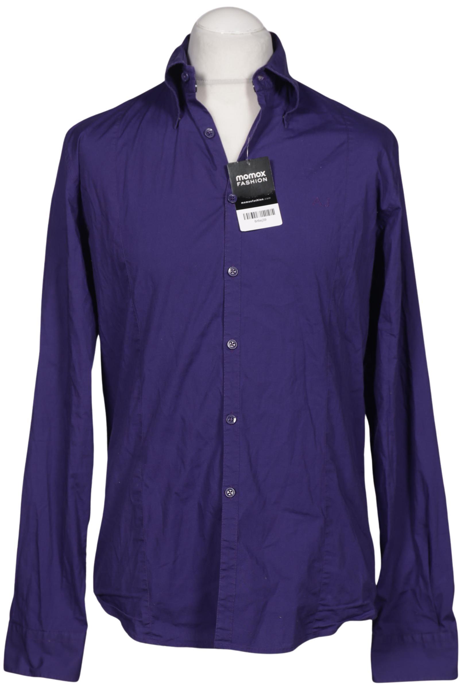 

Armani Jeans Herren Hemd, flieder, Gr. 52