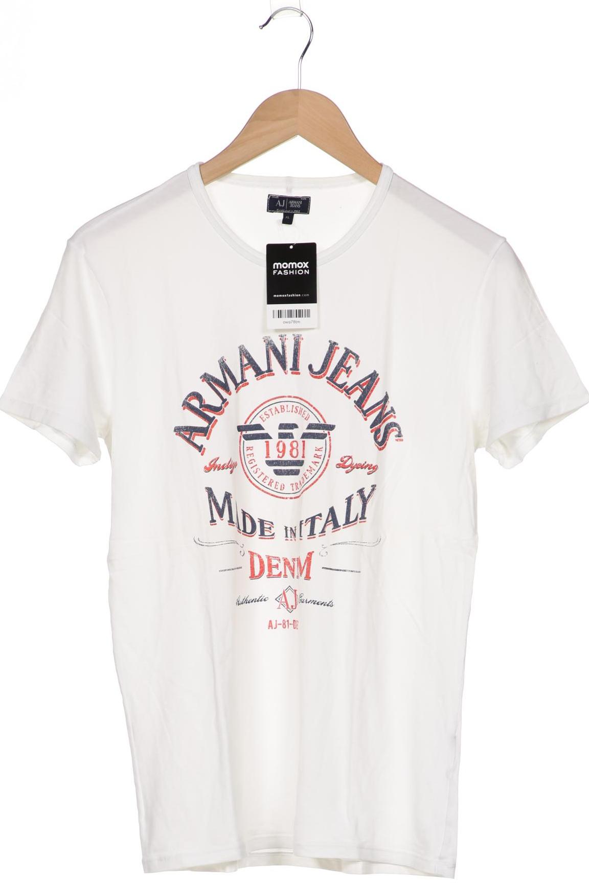 

Armani Jeans Herren T-Shirt, weiß