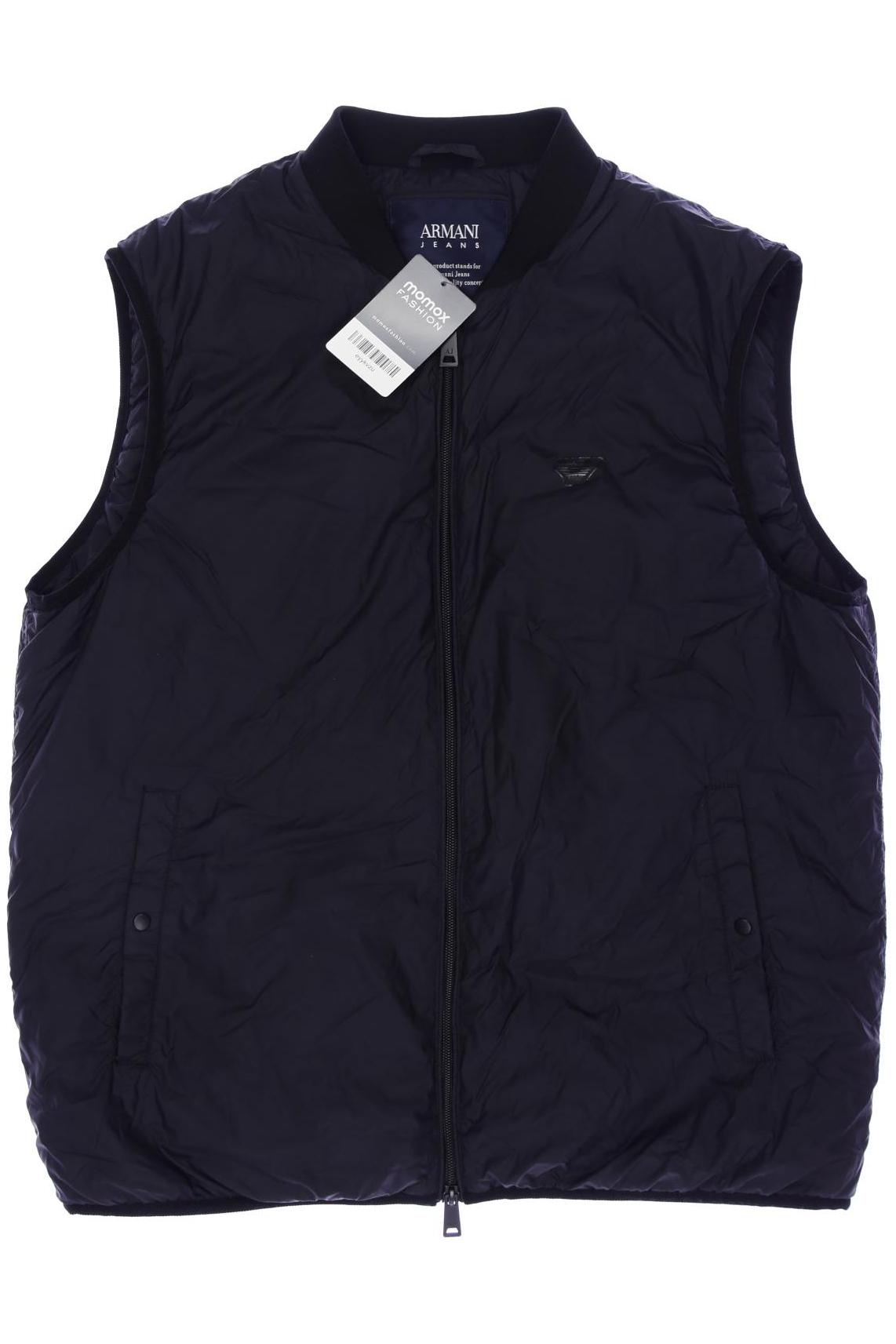 

Armani Jeans Herren Weste, schwarz, Gr. 52