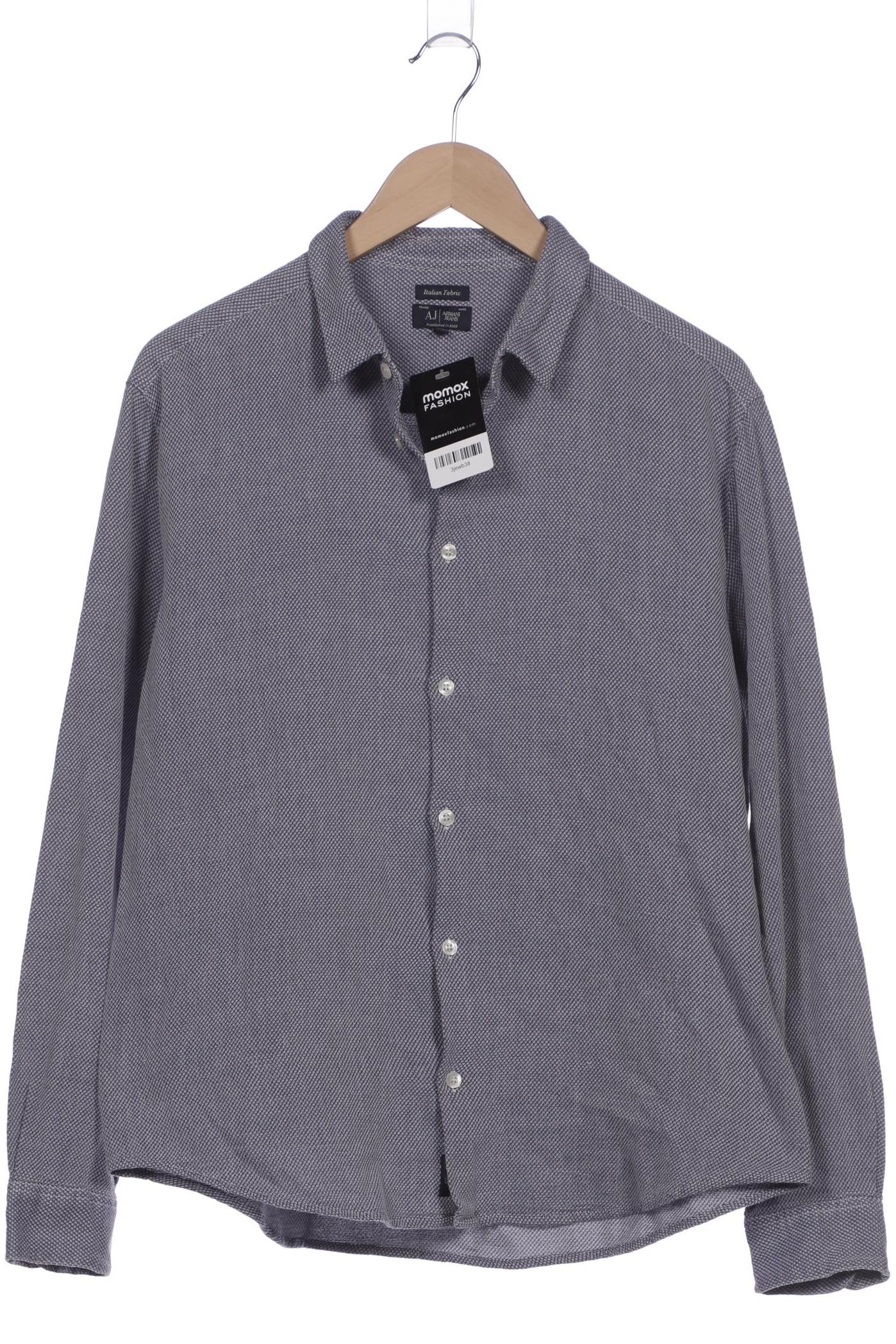 

Armani Jeans Herren Hemd, marineblau, Gr. 56