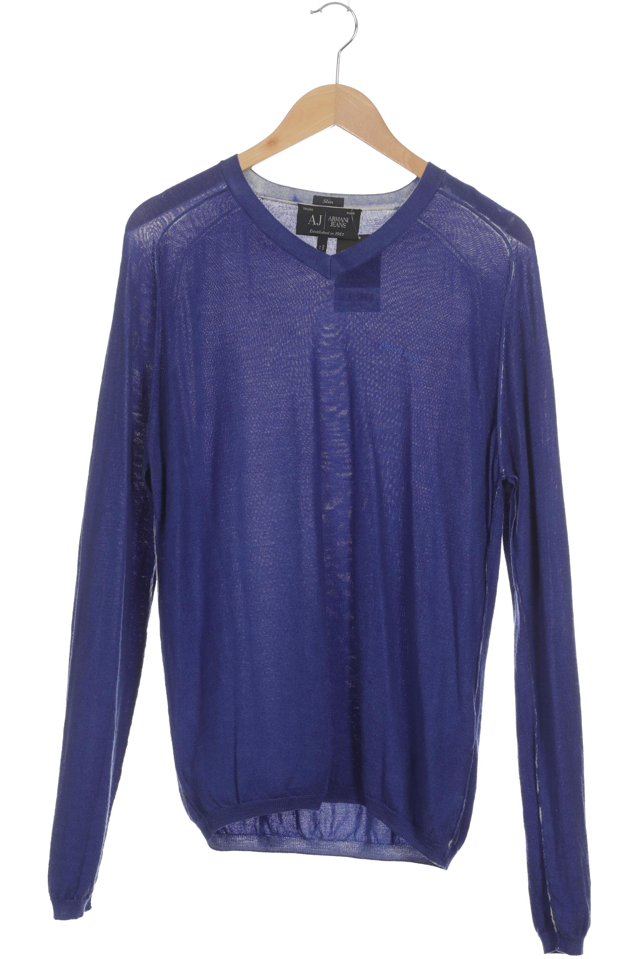 

Armani Jeans Herren Pullover, blau, Gr.