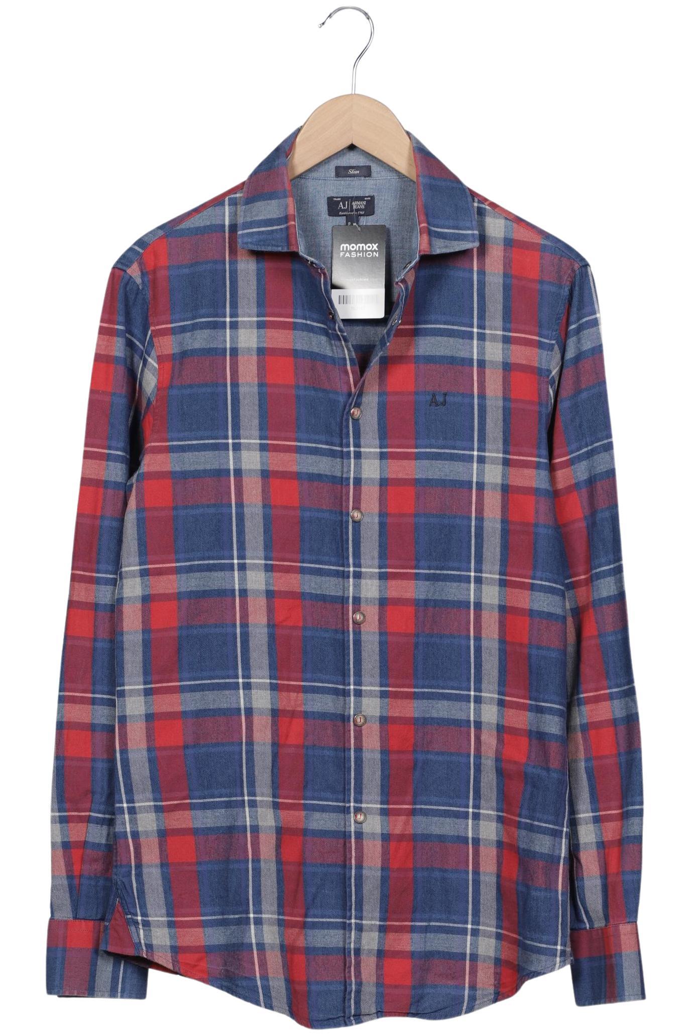 

Armani Jeans Herren Hemd, marineblau, Gr. 46