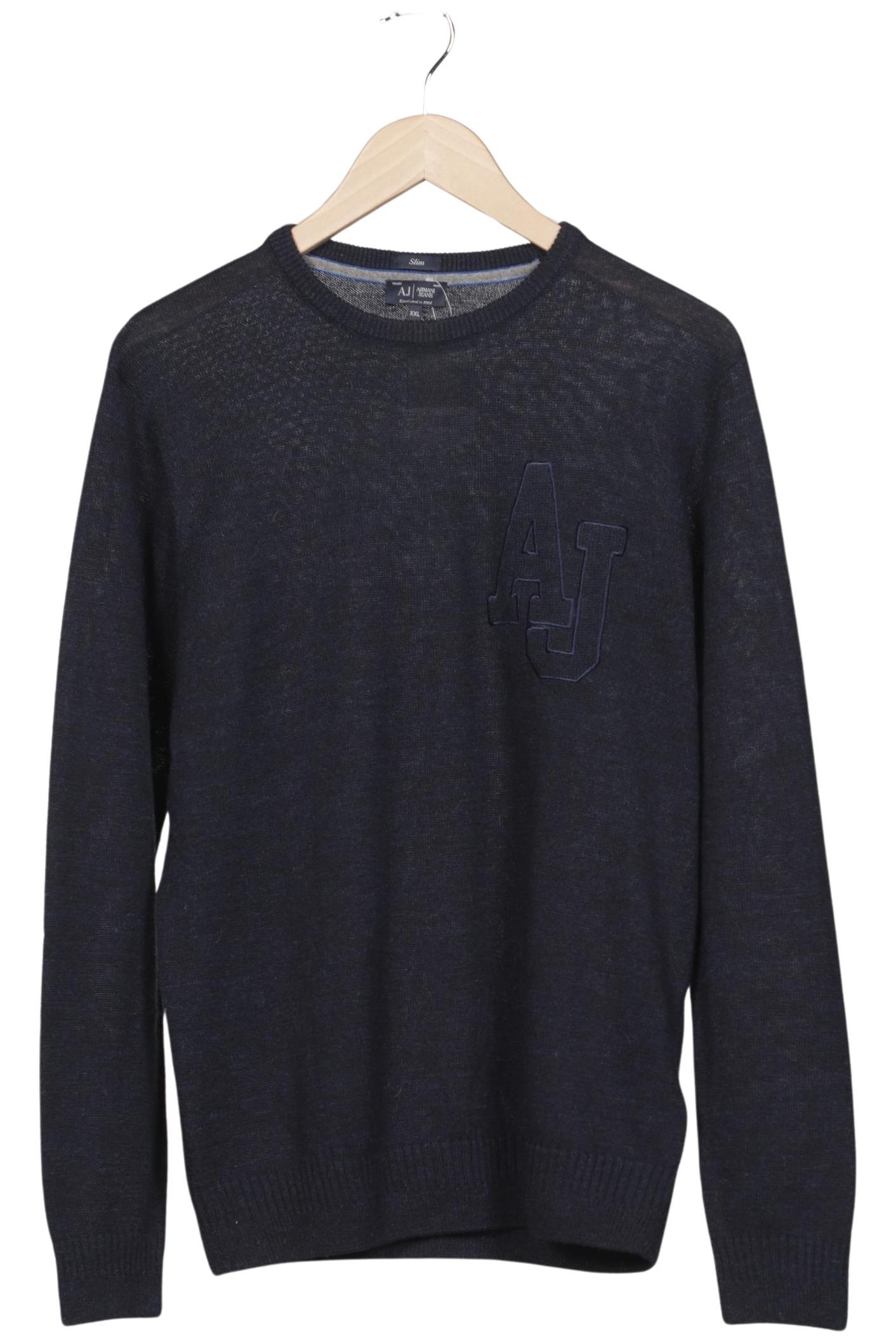 Thumbnail - Armani Jeans Herren Pullover, marineblau, Gr. 56