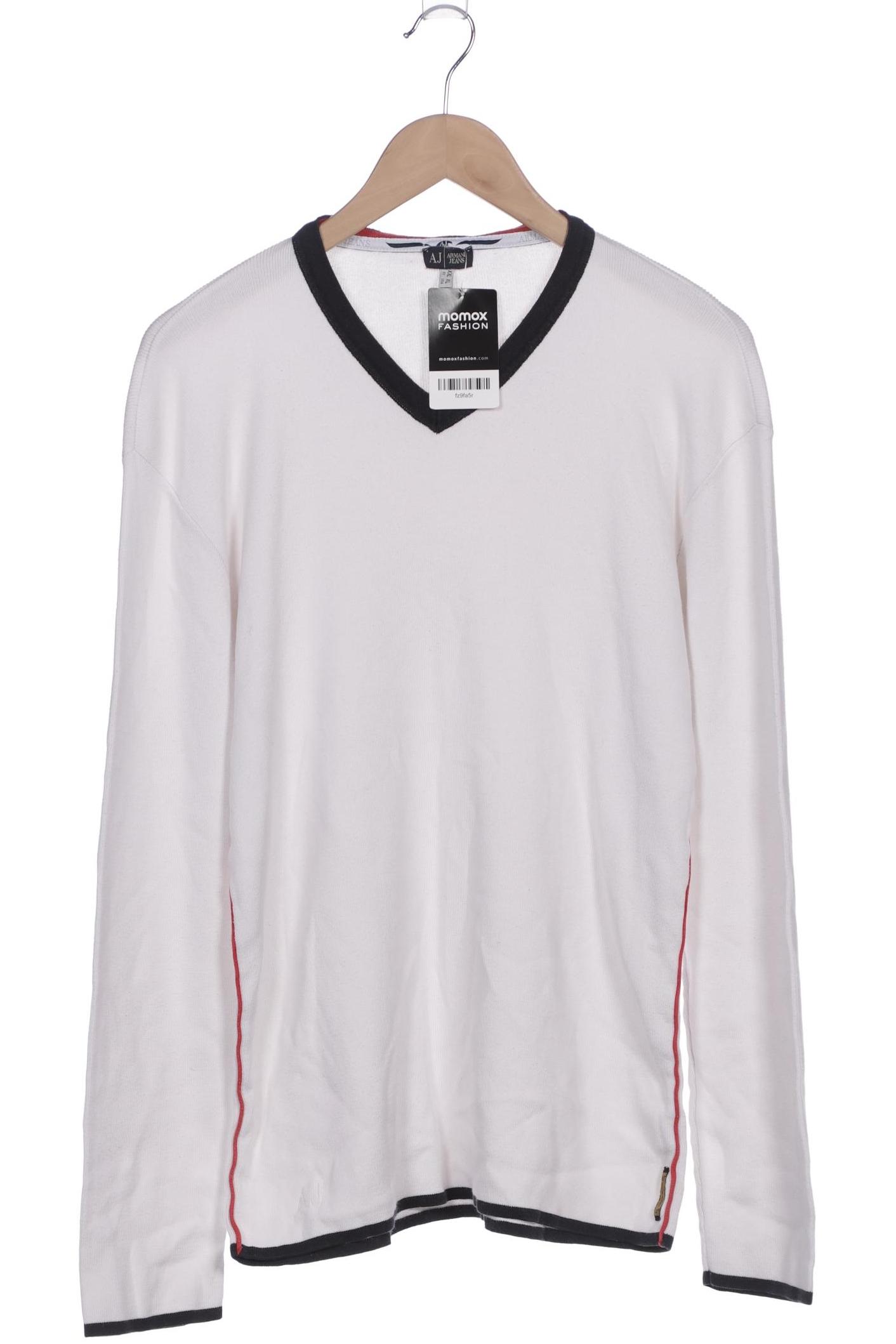 

Armani Jeans Herren Pullover, weiß, Gr. 56