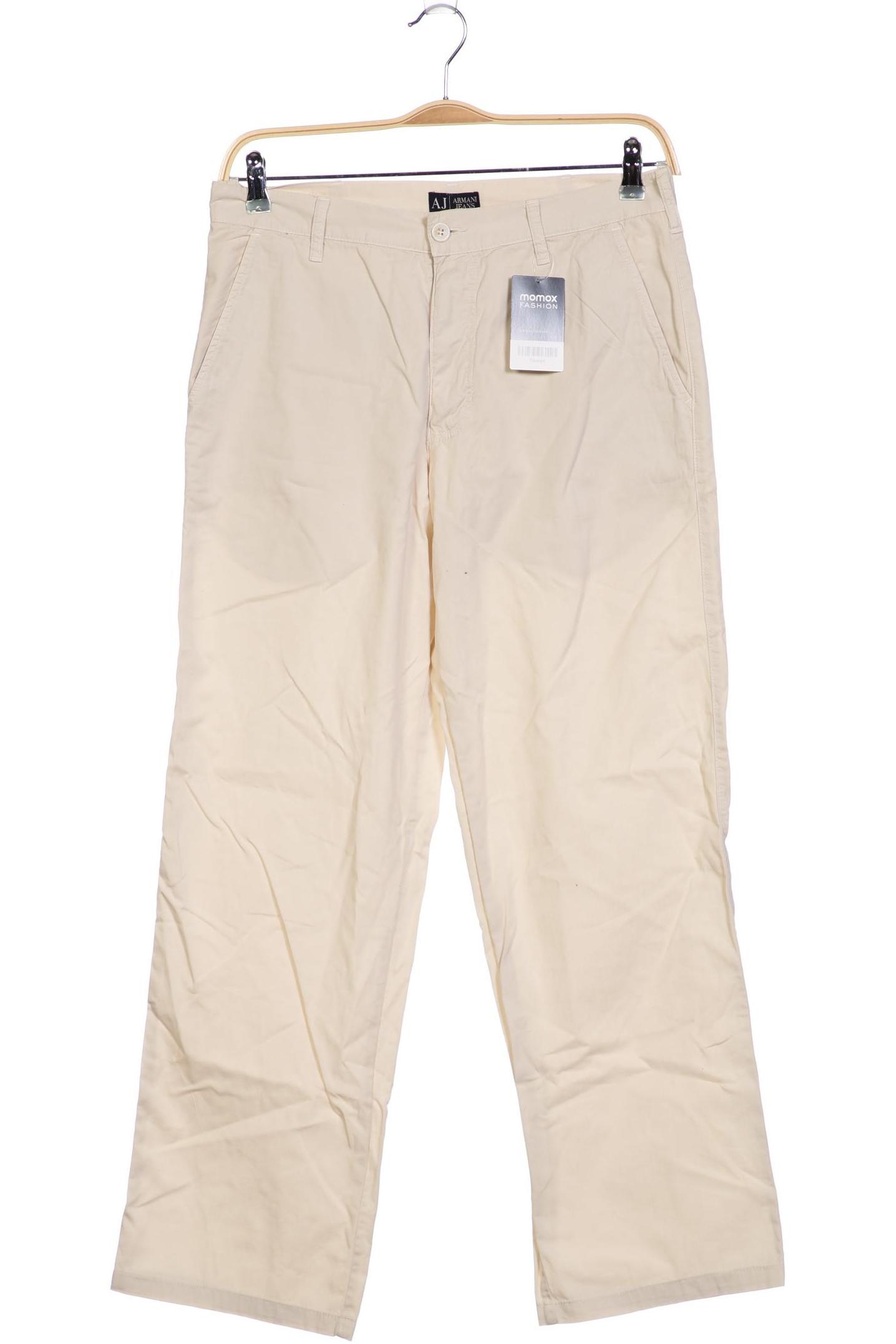 

Armani Jeans Herren Stoffhose, cremeweiß, Gr. 48
