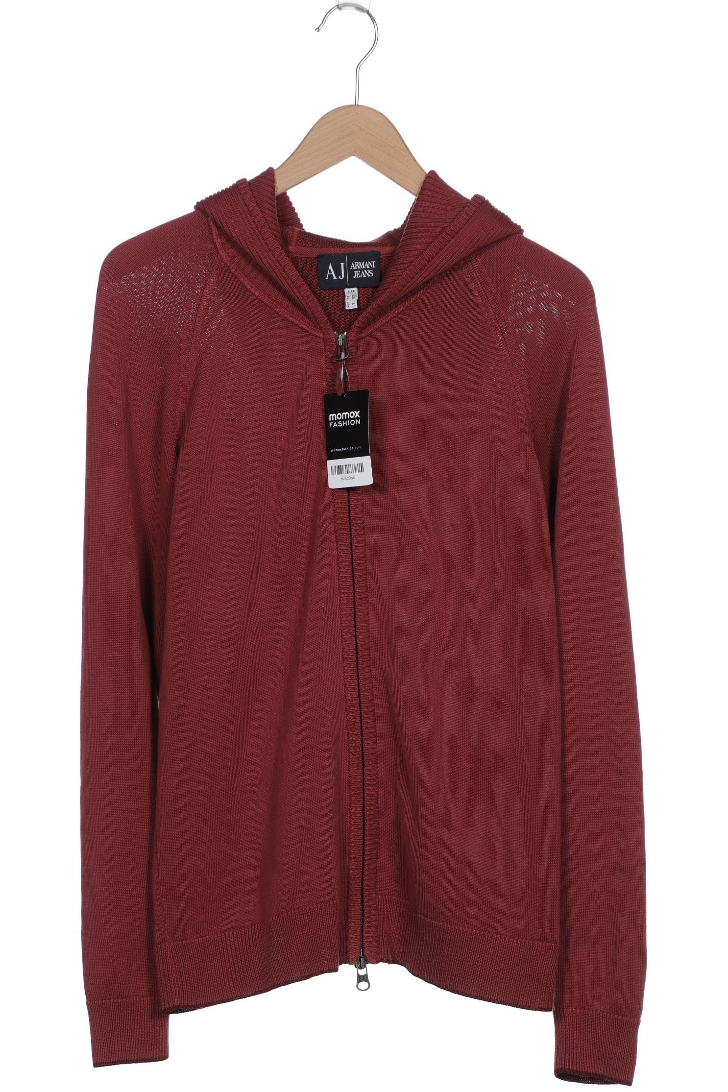

Armani Jeans Herren Strickjacke, bordeaux
