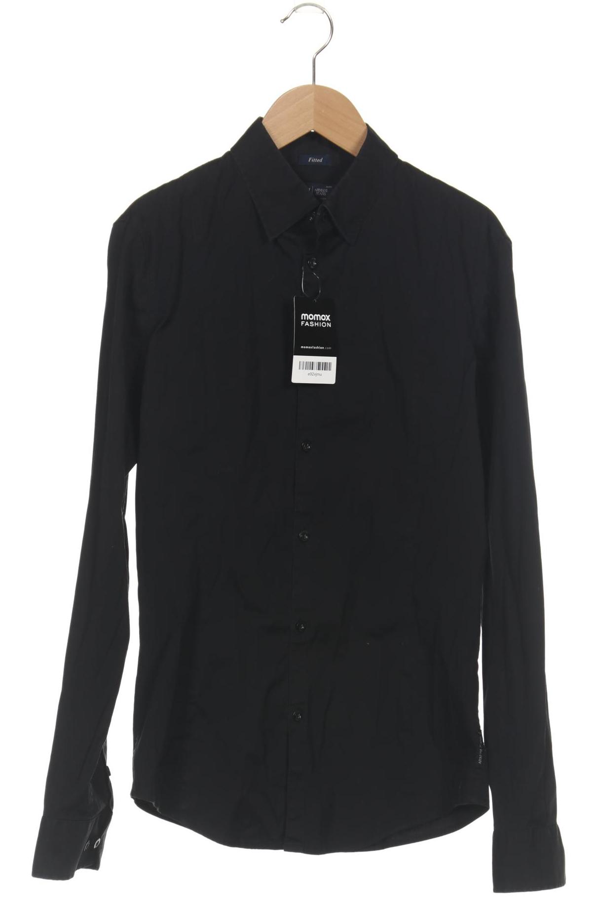 

Armani Jeans Herren Hemd, schwarz, Gr. 46