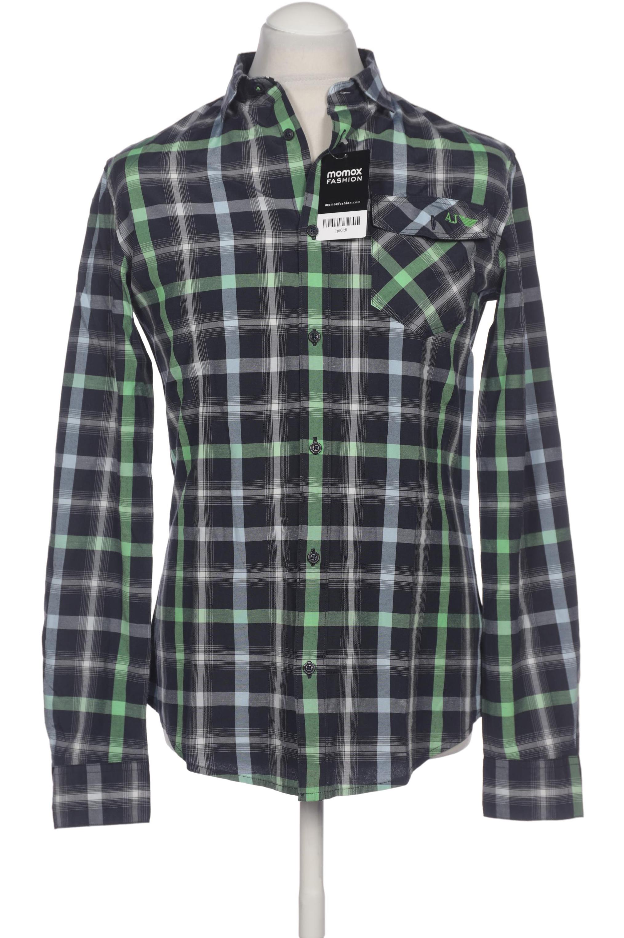 

Armani Jeans Herren Hemd, marineblau, Gr. 52