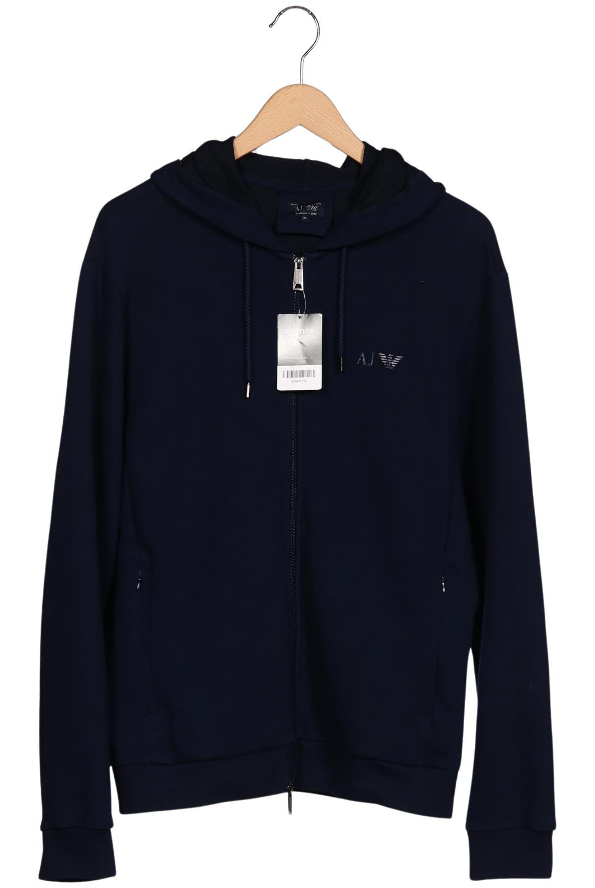 

Armani Jeans Herren Kapuzenpullover, marineblau, Gr. 54