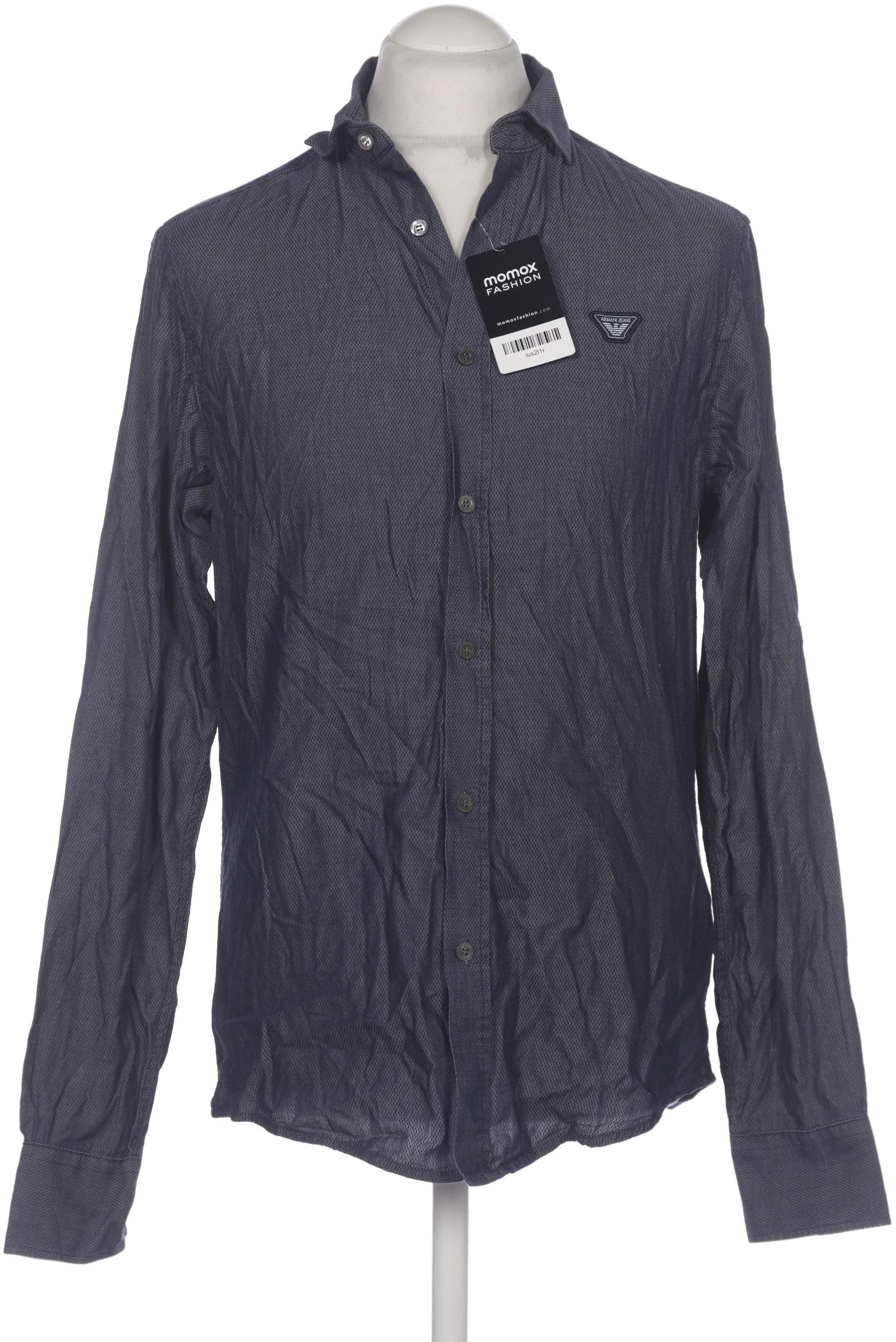 

Armani Jeans Herren Hemd, marineblau, Gr. 48