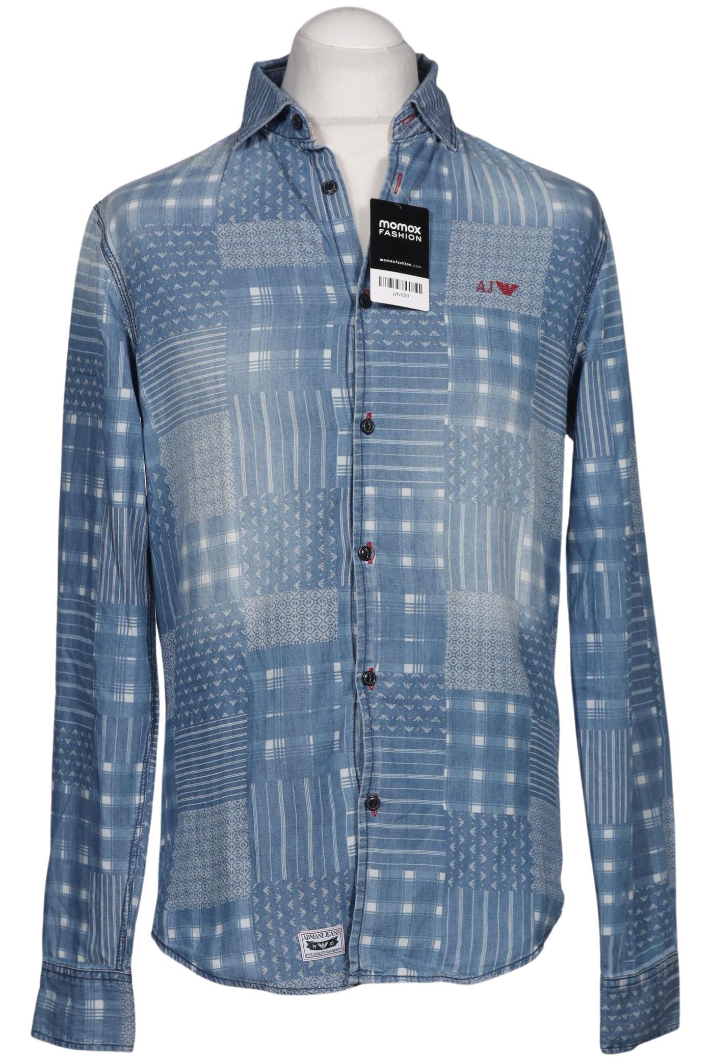 

Armani Jeans Herren Hemd, blau, Gr. 48