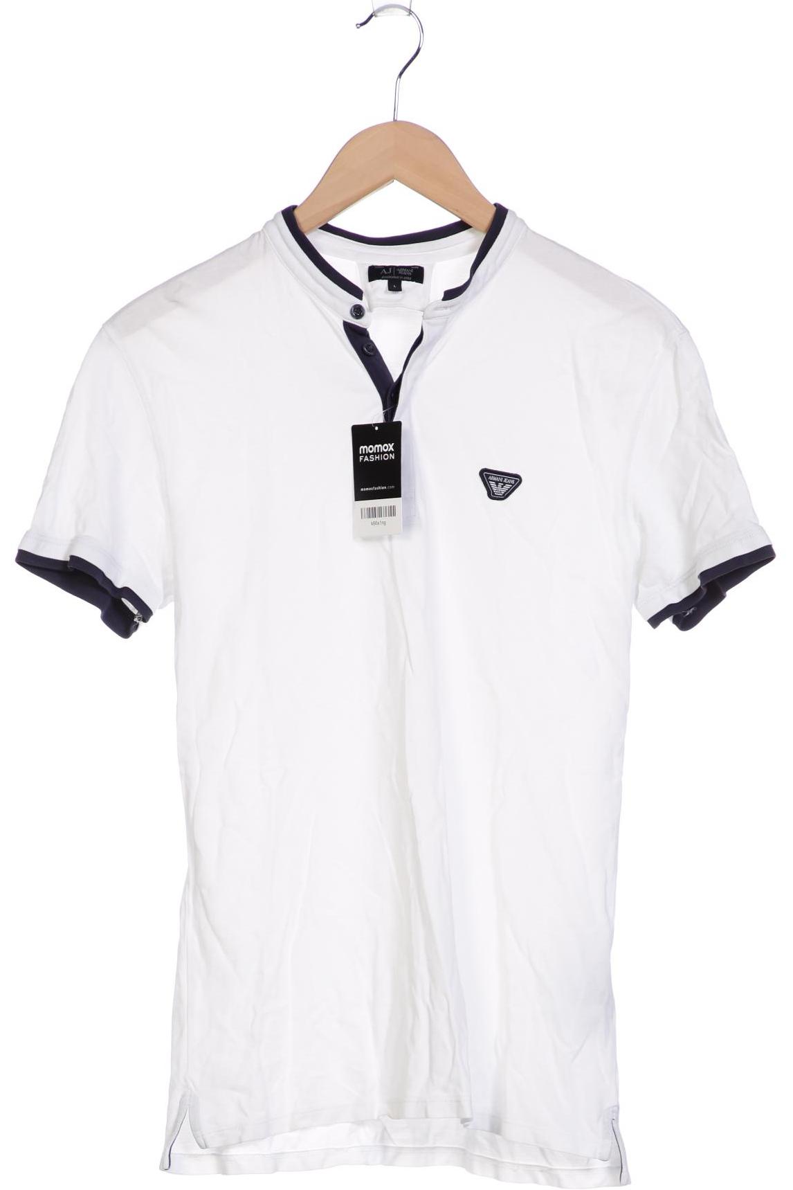 

Armani Jeans Herren Poloshirt, weiß, Gr. 52