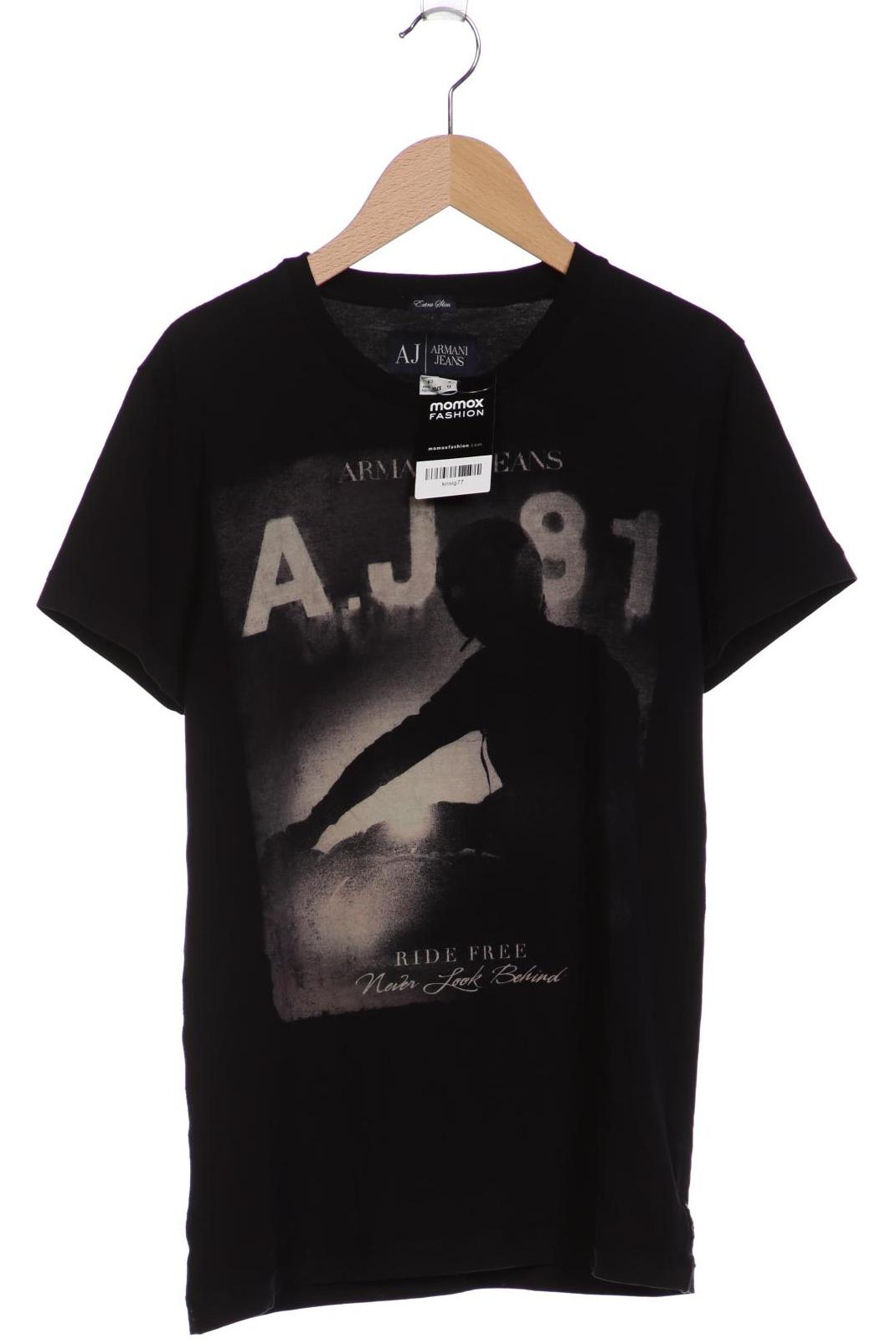 

Armani Jeans Herren T-Shirt, schwarz, Gr. 52