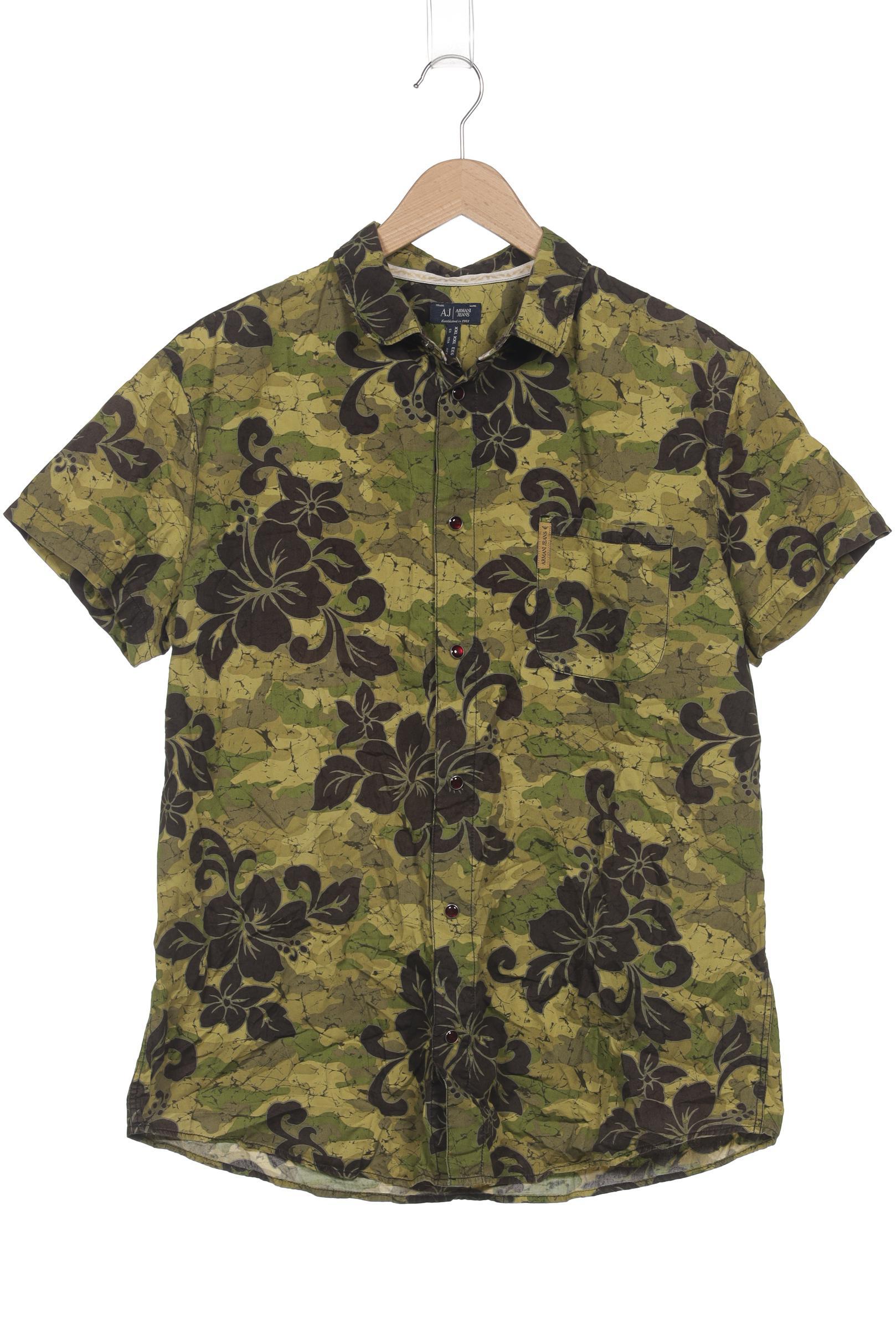 

Armani Jeans Herren Hemd, grün, Gr. 56