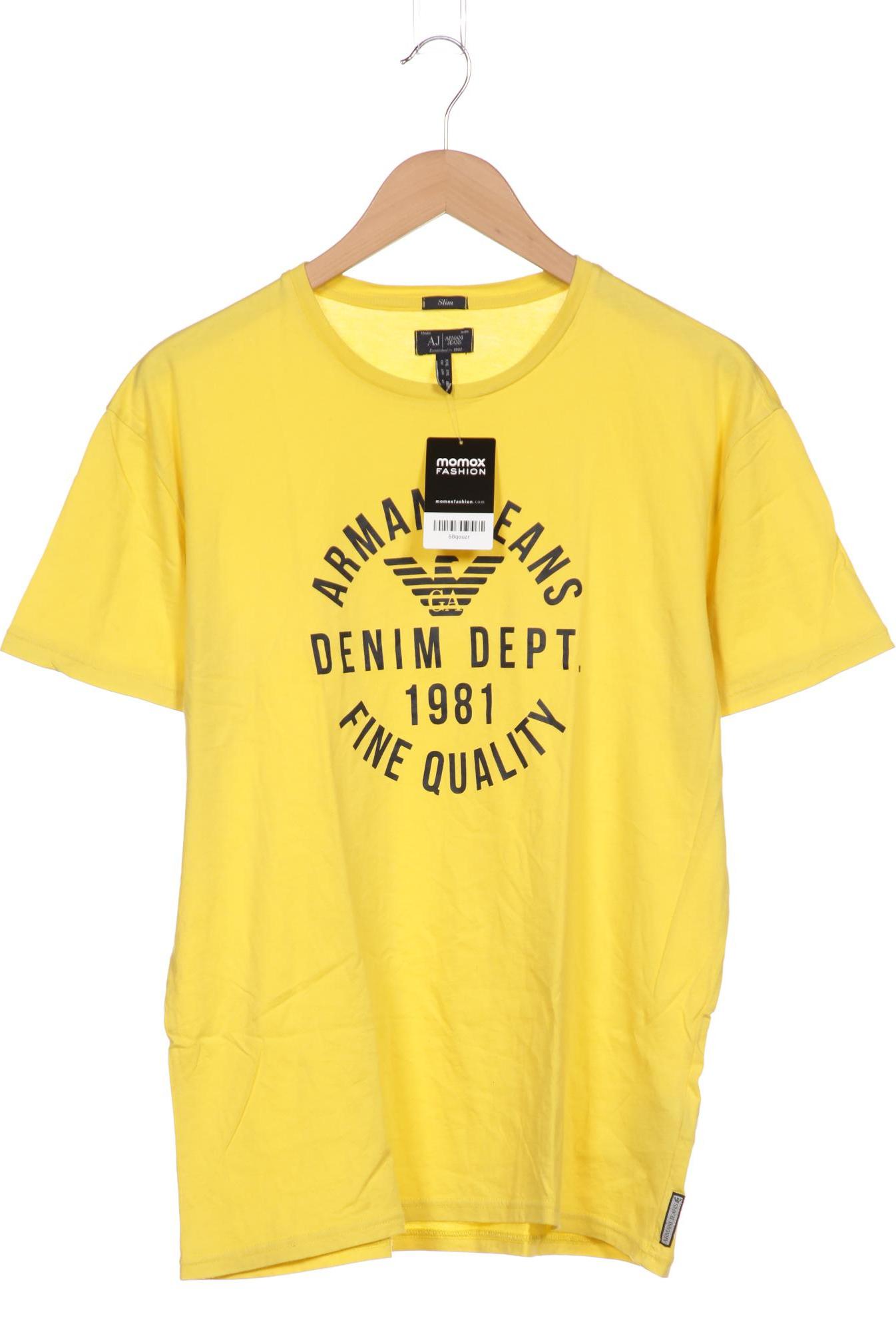 

Armani Jeans Herren T-Shirt, gelb, Gr. 56