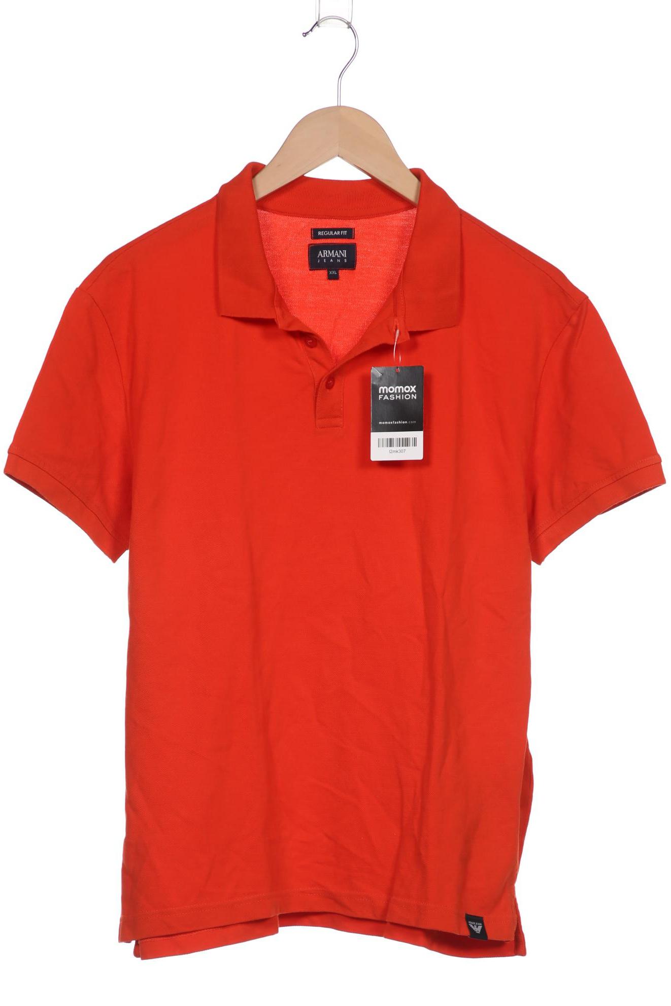 

Armani Jeans Herren Poloshirt, orange