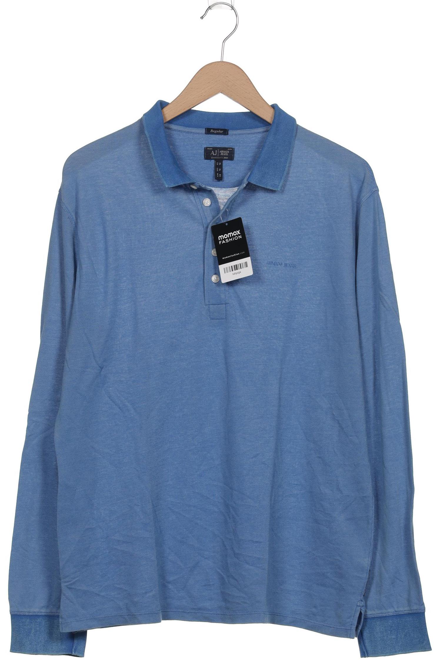 

Armani Jeans Herren Poloshirt, blau, Gr. 54