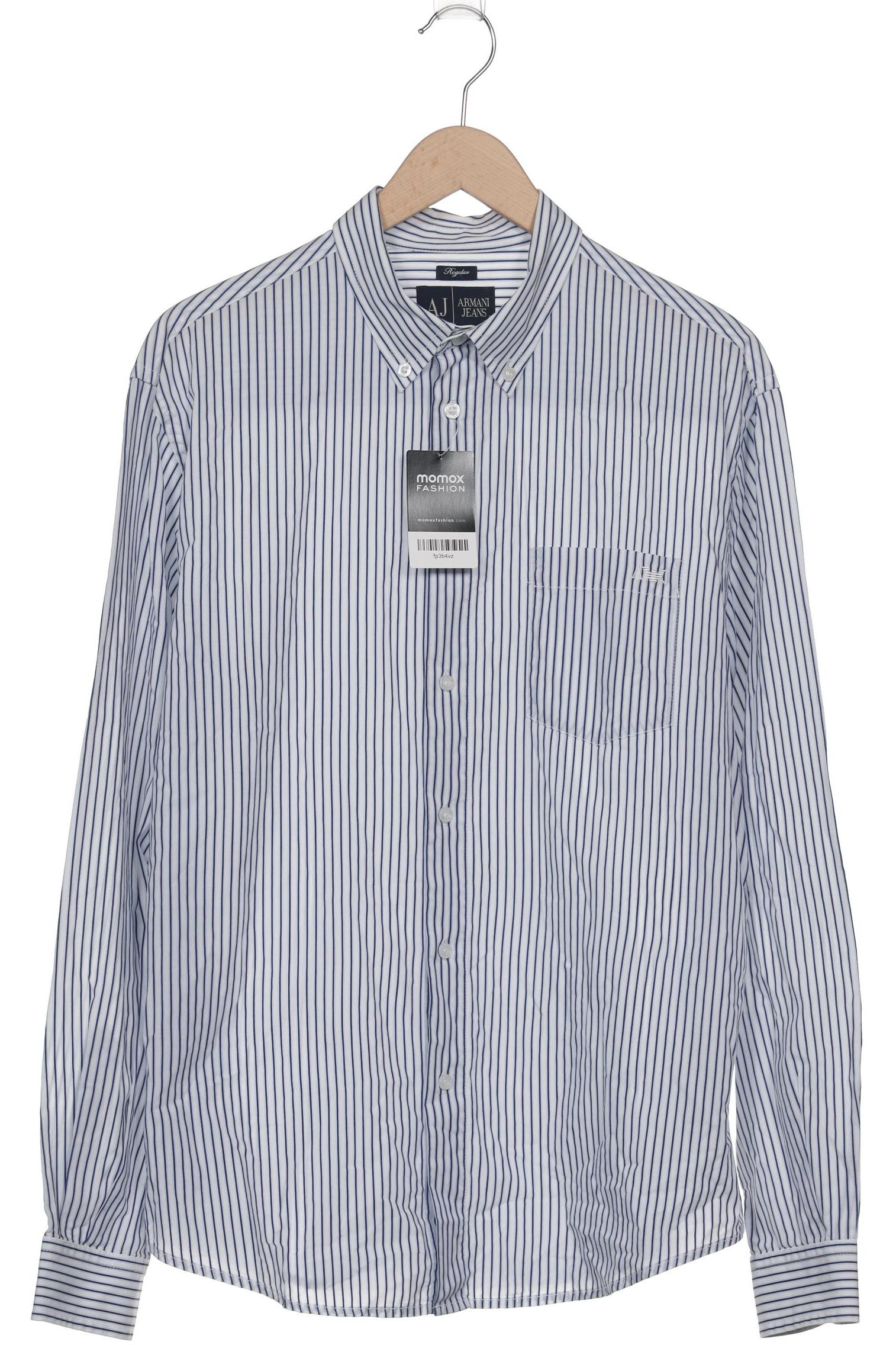 

Armani Jeans Herren Hemd, marineblau, Gr. 56