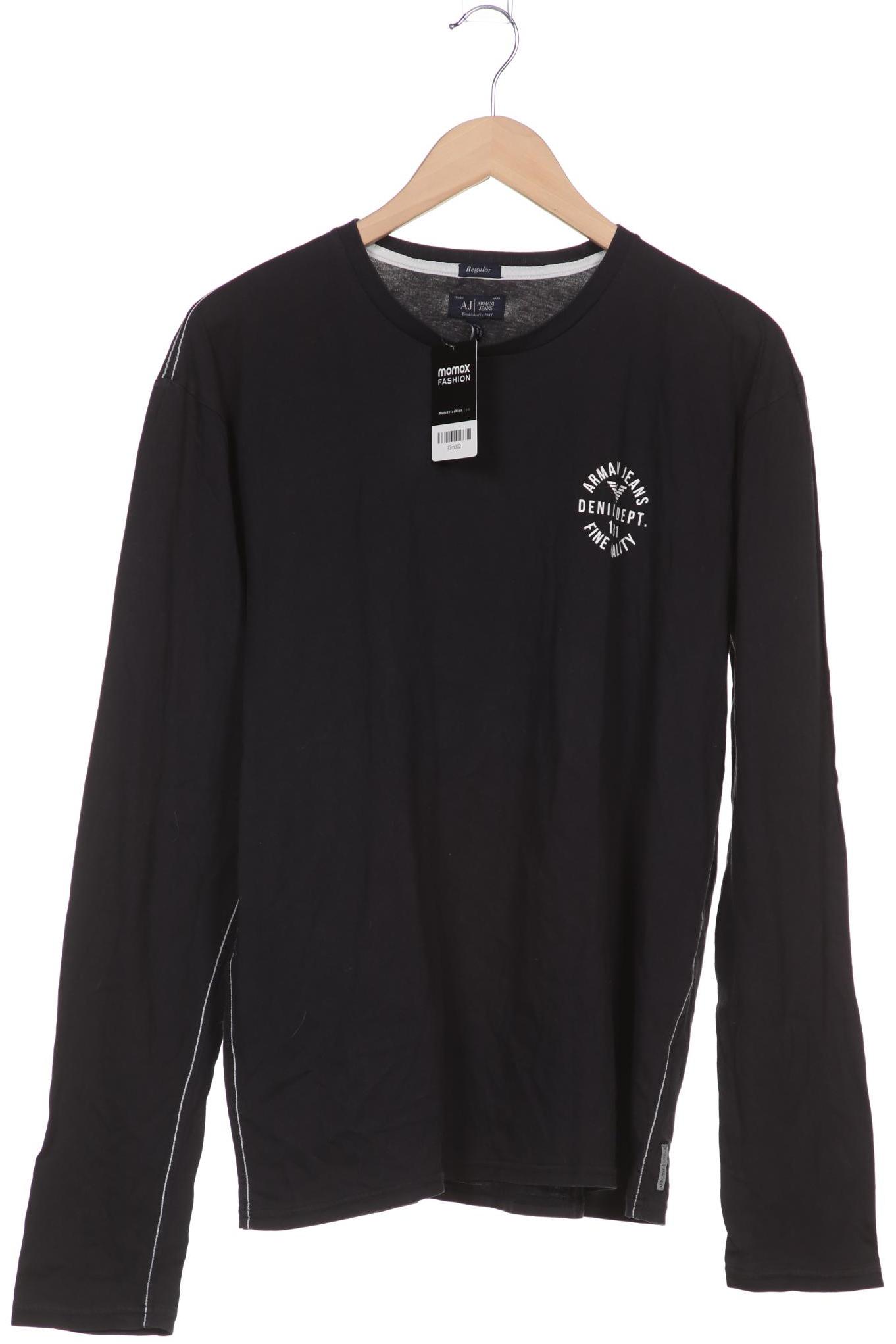 

Armani Jeans Herren Langarmshirt, schwarz, Gr. 56