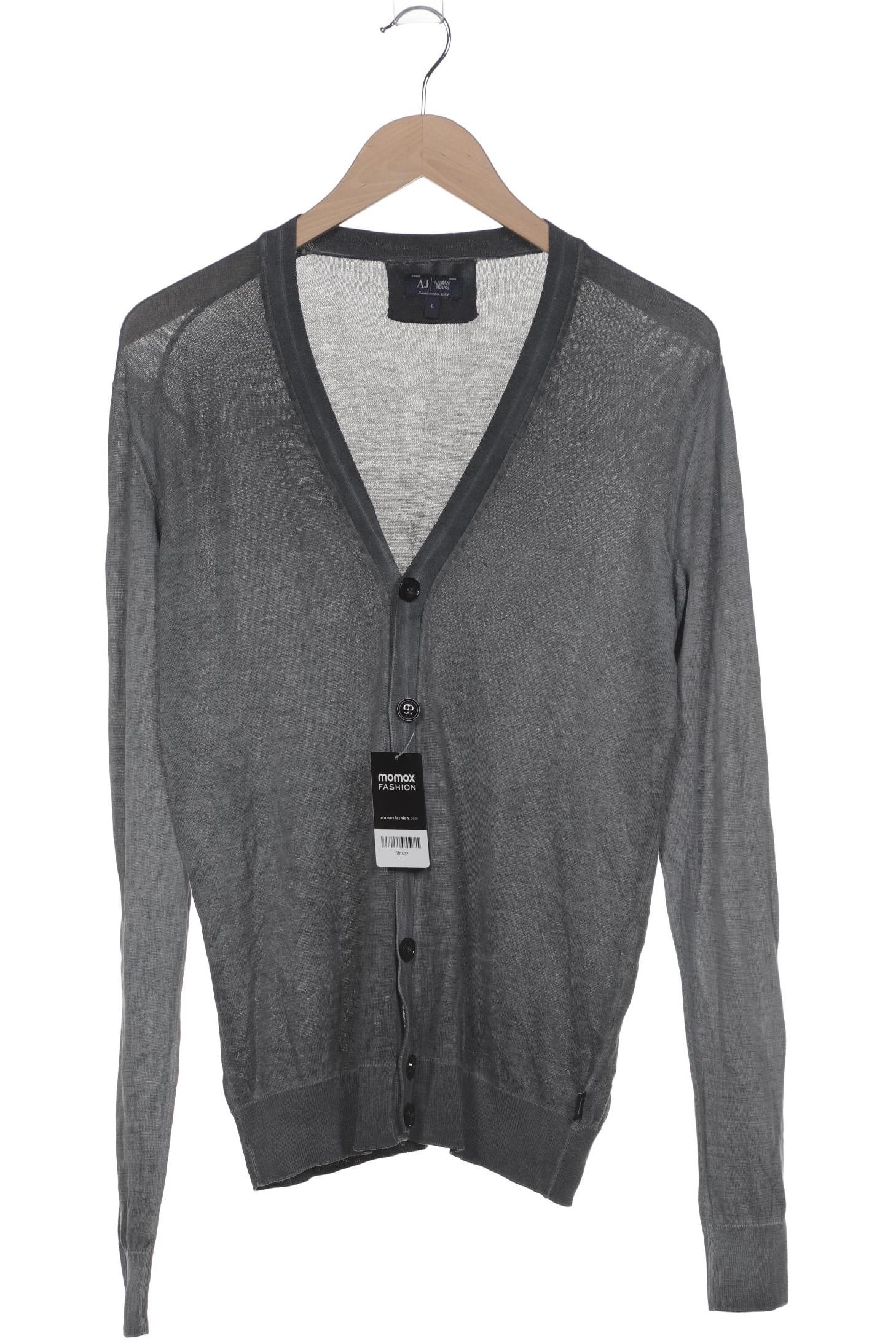 Thumbnail - Armani Jeans Herren Strickjacke, grau, Gr. 52