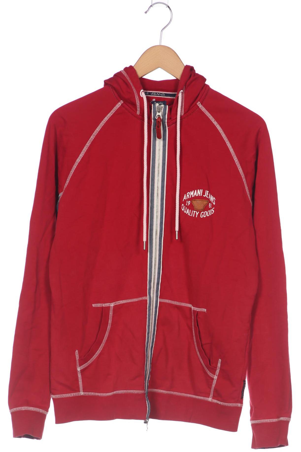 

Armani Jeans Herren Kapuzenpullover, rot, Gr. 52