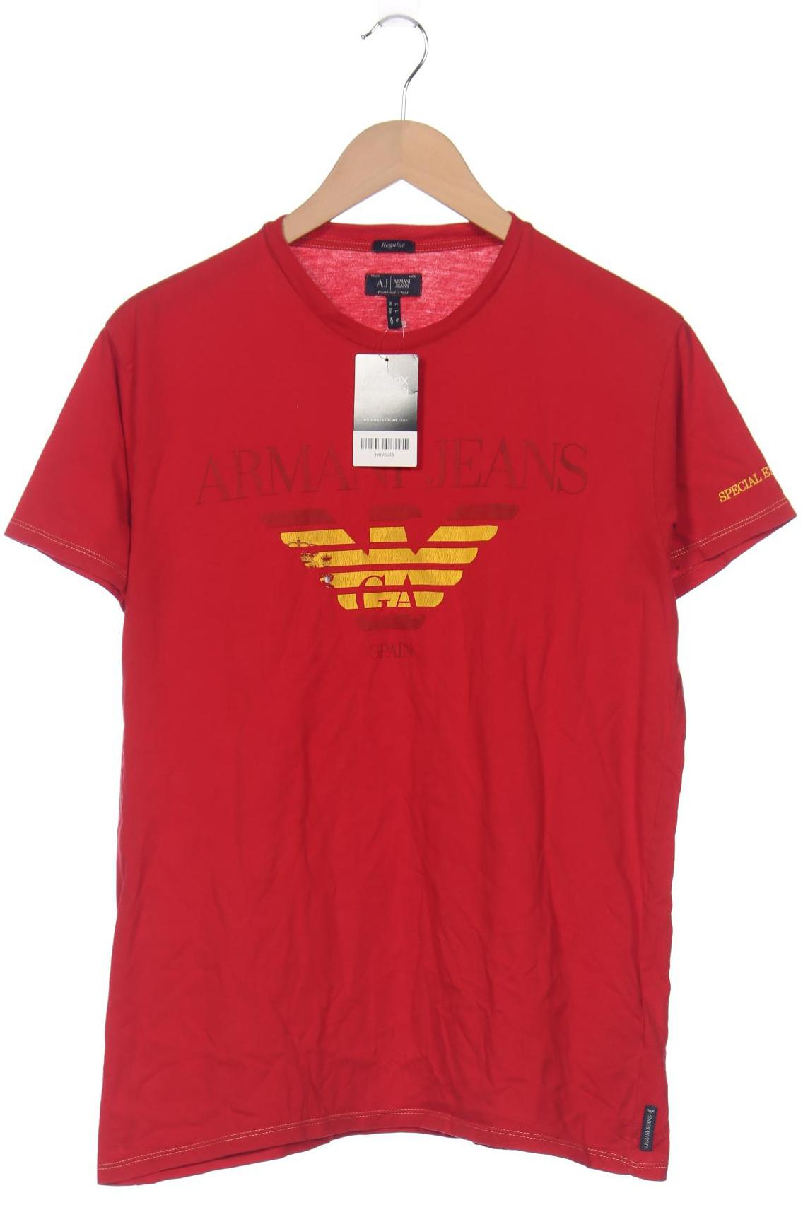 

Armani Jeans Herren T-Shirt, rot