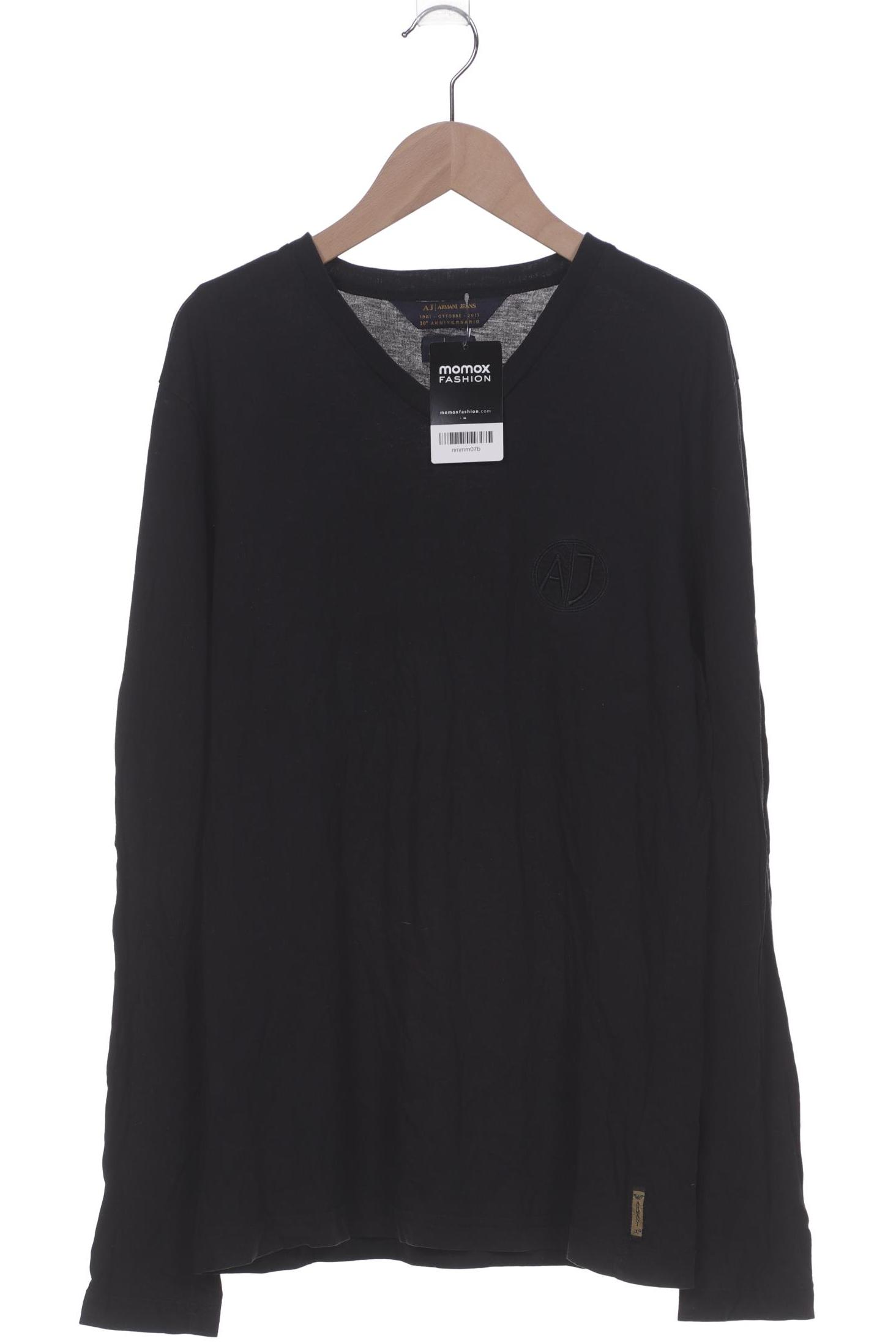 

Armani Jeans Herren Langarmshirt, schwarz, Gr. 54