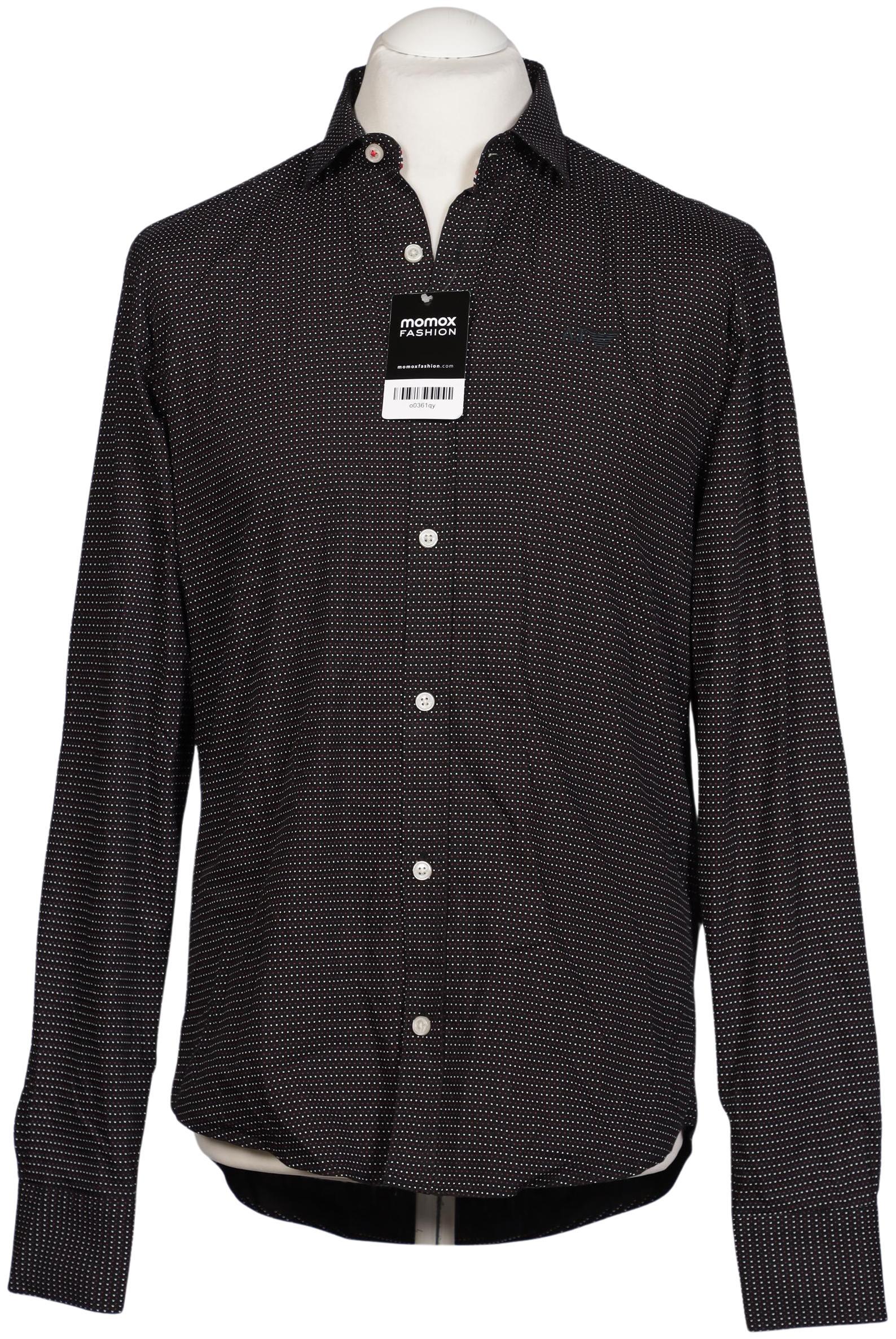 

Armani Jeans Herren Hemd, schwarz, Gr. 52