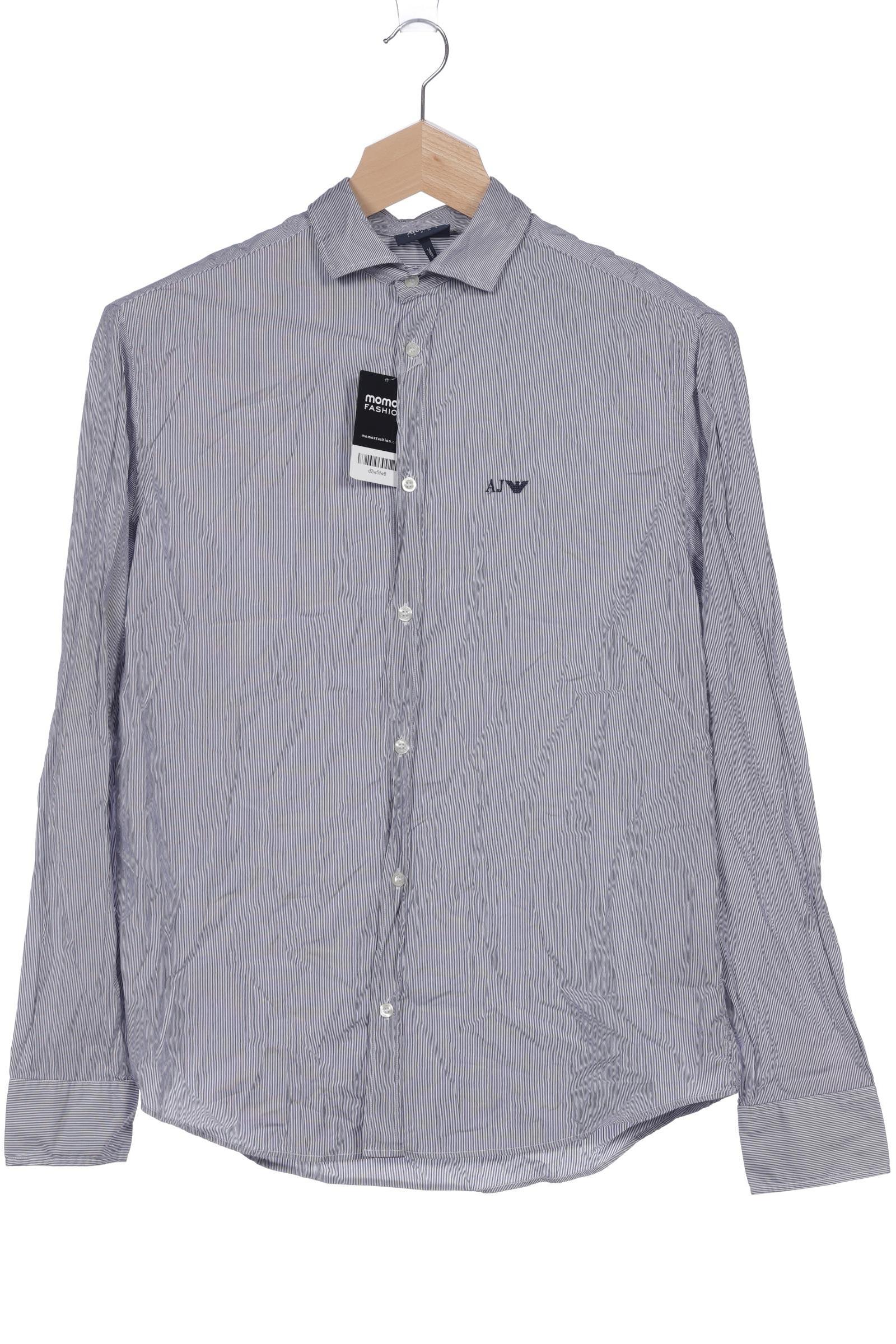 

Armani Jeans Herren Hemd, marineblau, Gr. 58