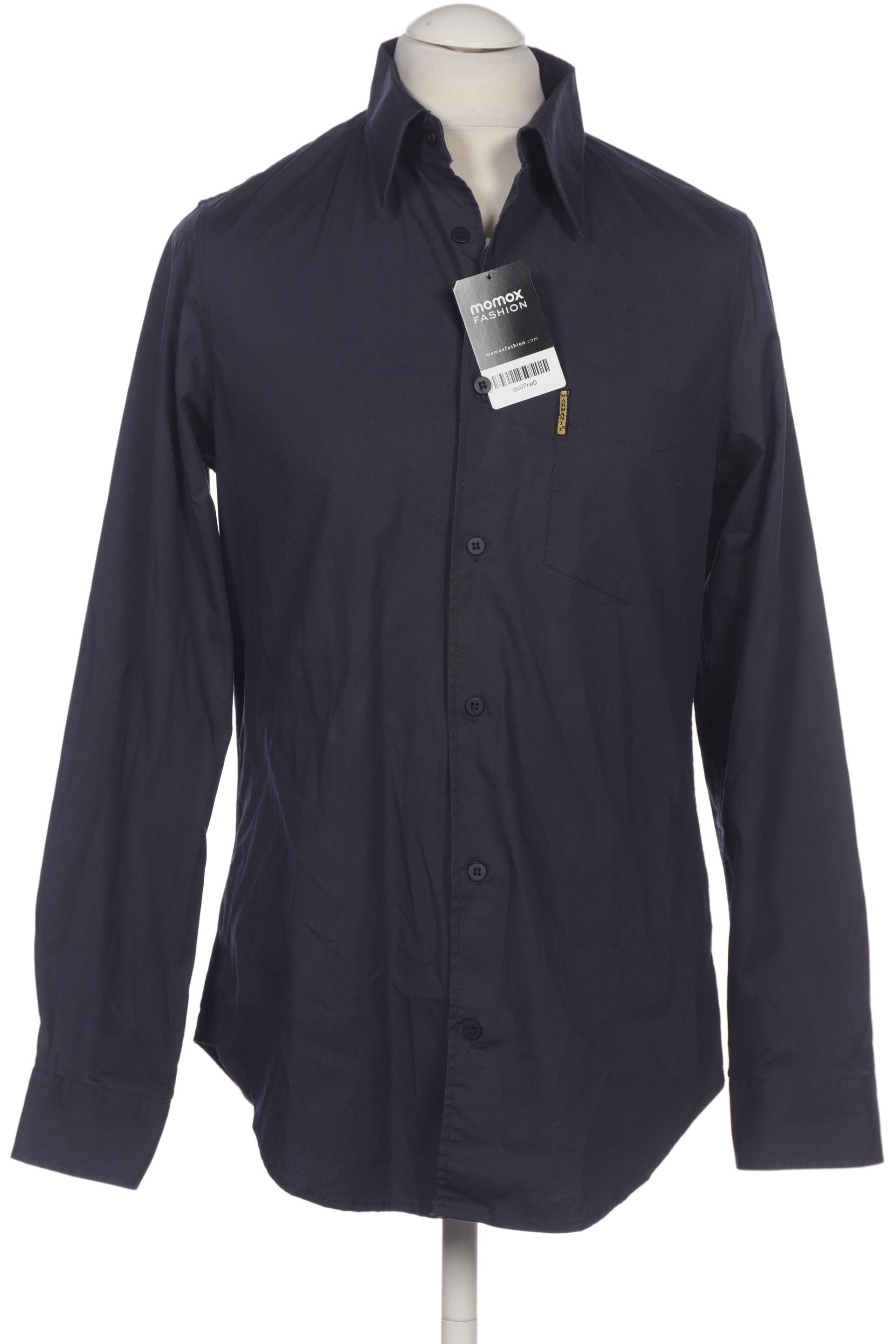 

Armani Jeans Herren Hemd, marineblau, Gr. 48