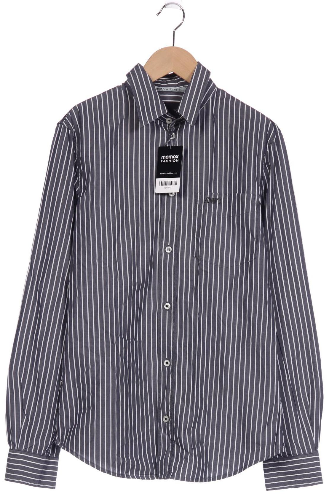 

Armani Jeans Herren Hemd, grau, Gr. 48