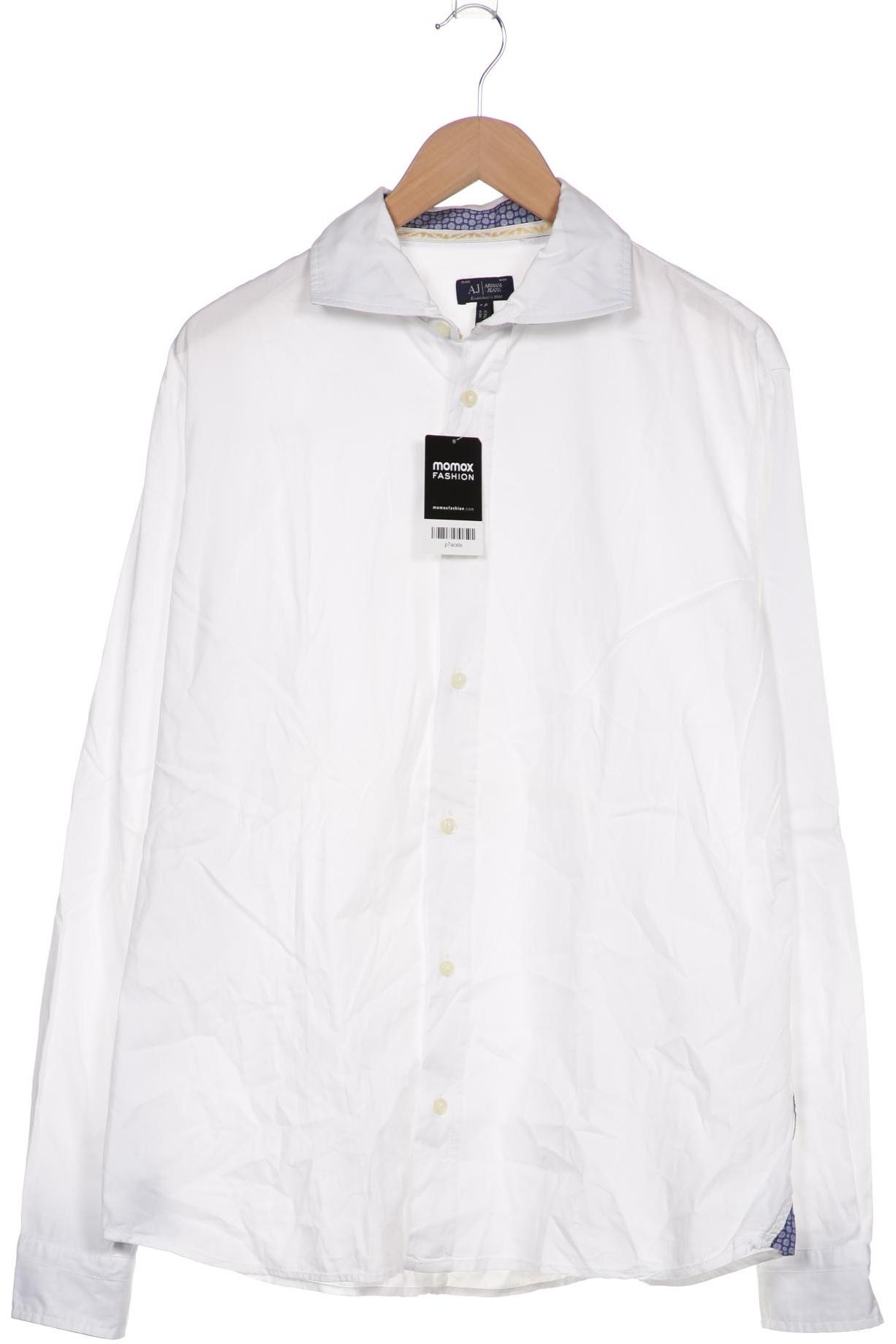 

Armani Jeans Herren Hemd, weiß