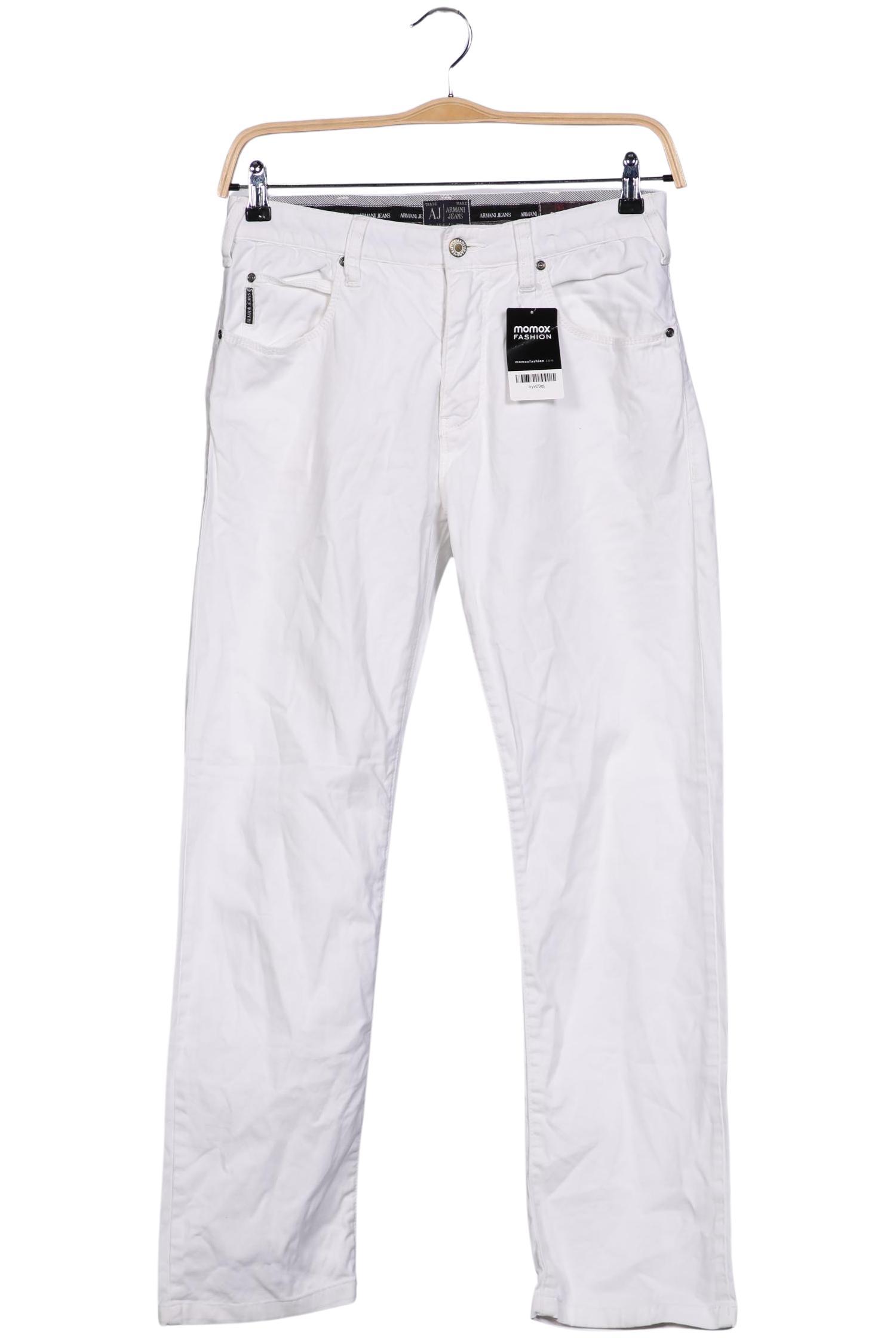 

Armani Jeans Herren Stoffhose, weiß, Gr. 33