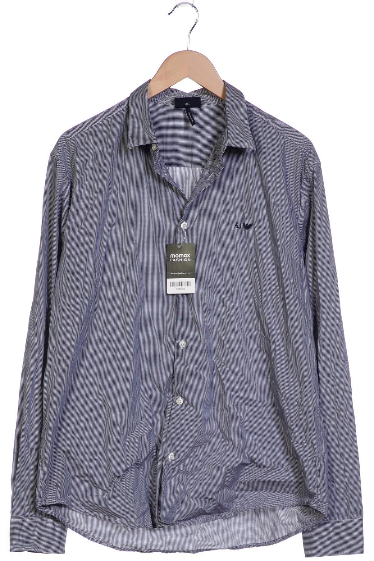 

Armani Jeans Herren Hemd, marineblau, Gr. 58