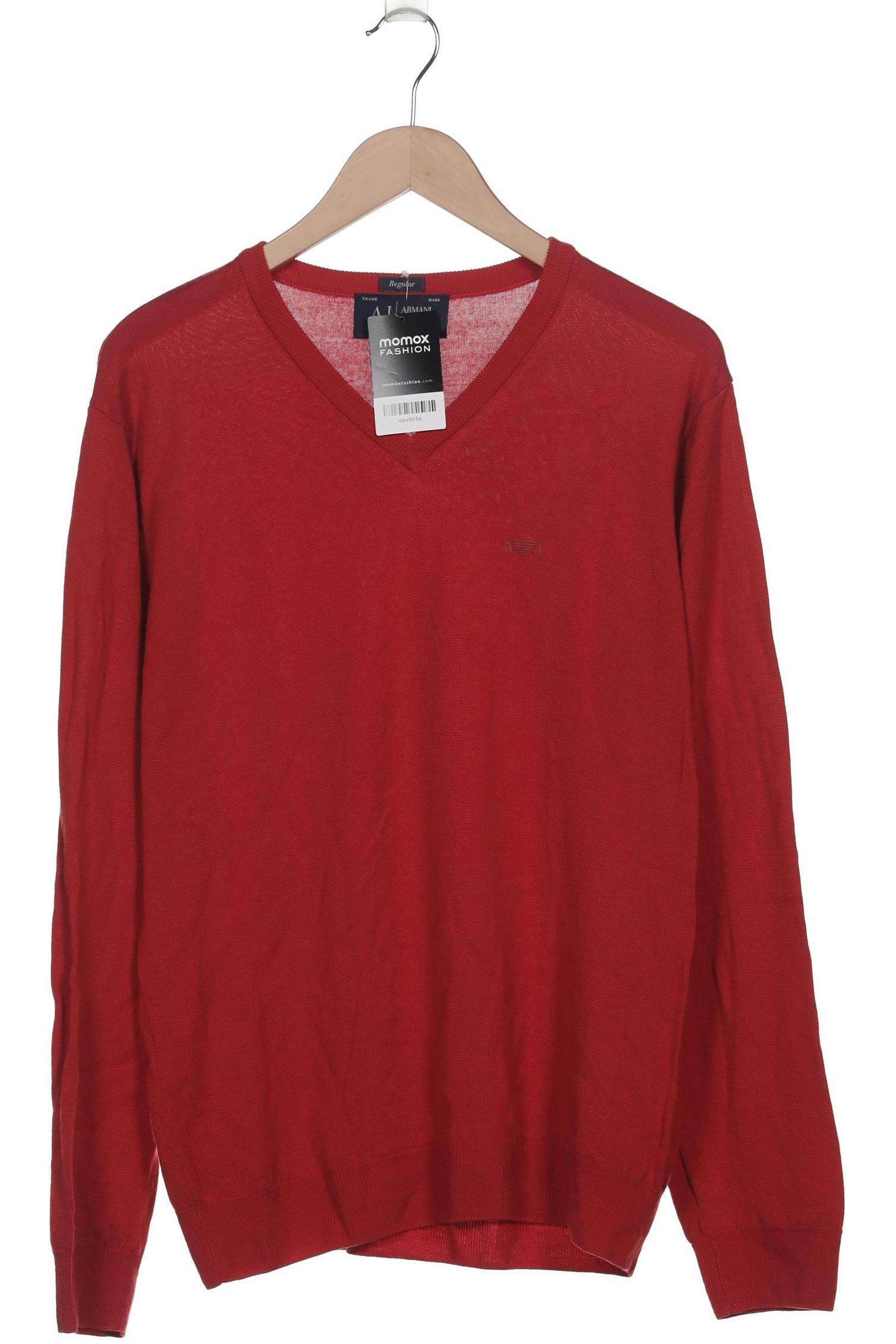 

Armani Jeans Herren Pullover, rot, Gr. 54