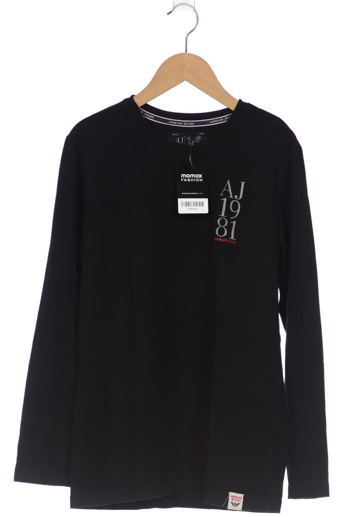 

Armani Jeans Herren Langarmshirt, schwarz, Gr. 54
