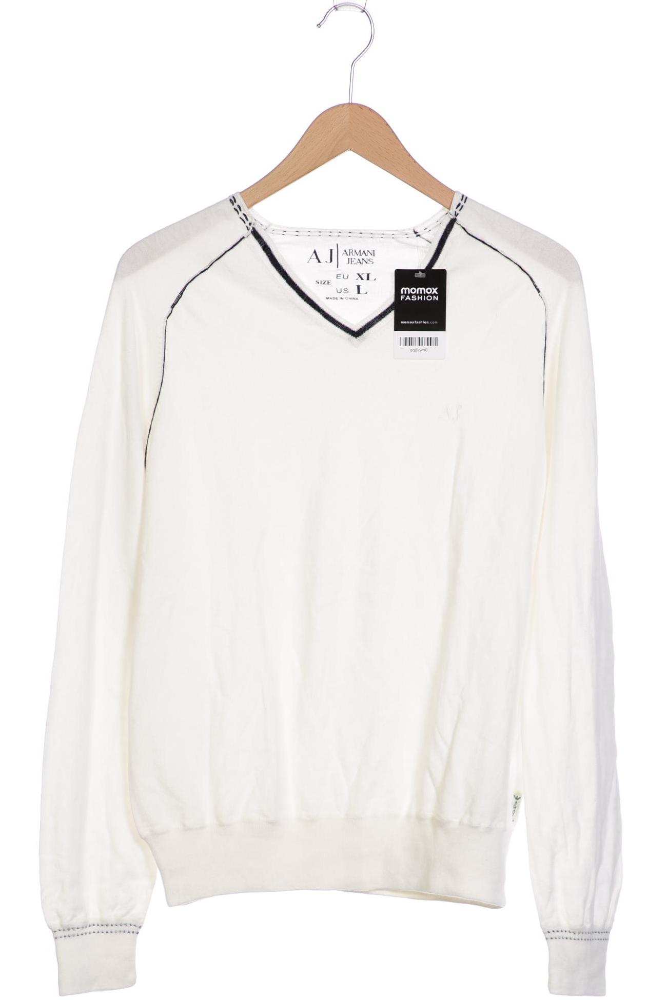 

Armani Jeans Herren Pullover, weiß