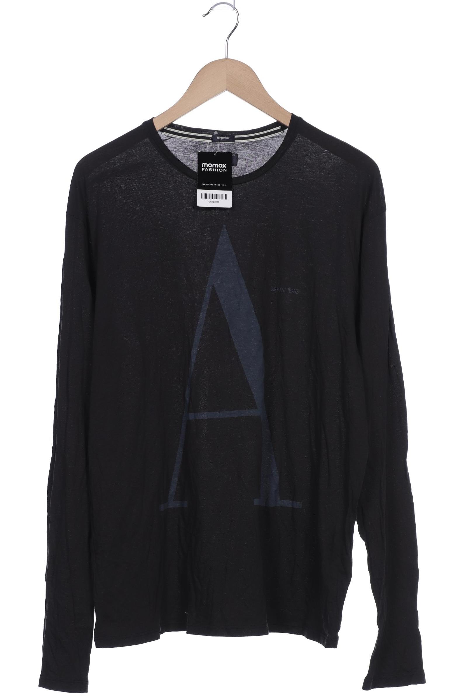 

Armani Jeans Herren Langarmshirt, schwarz, Gr. 58