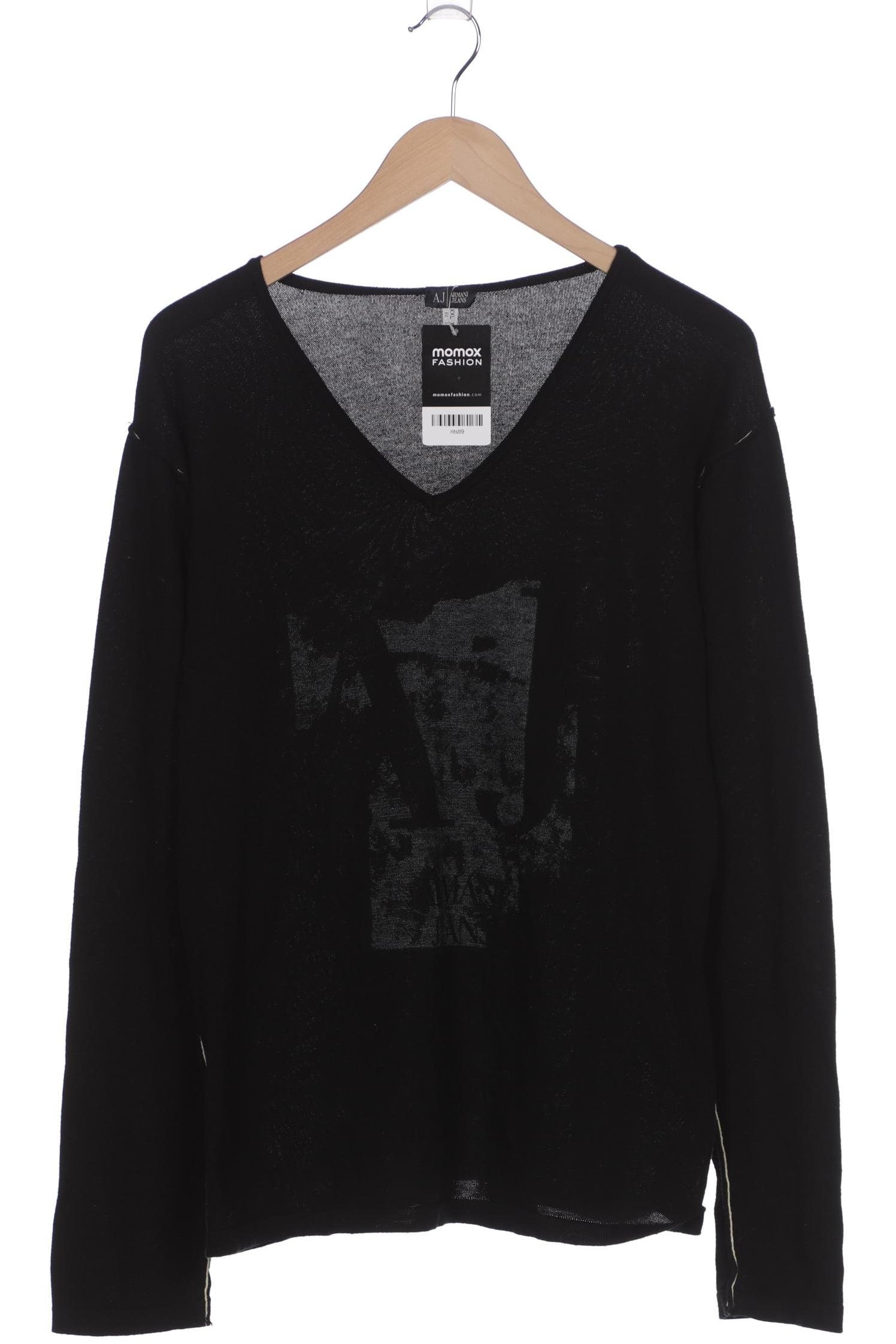 

Armani Jeans Herren Pullover, schwarz, Gr. 56