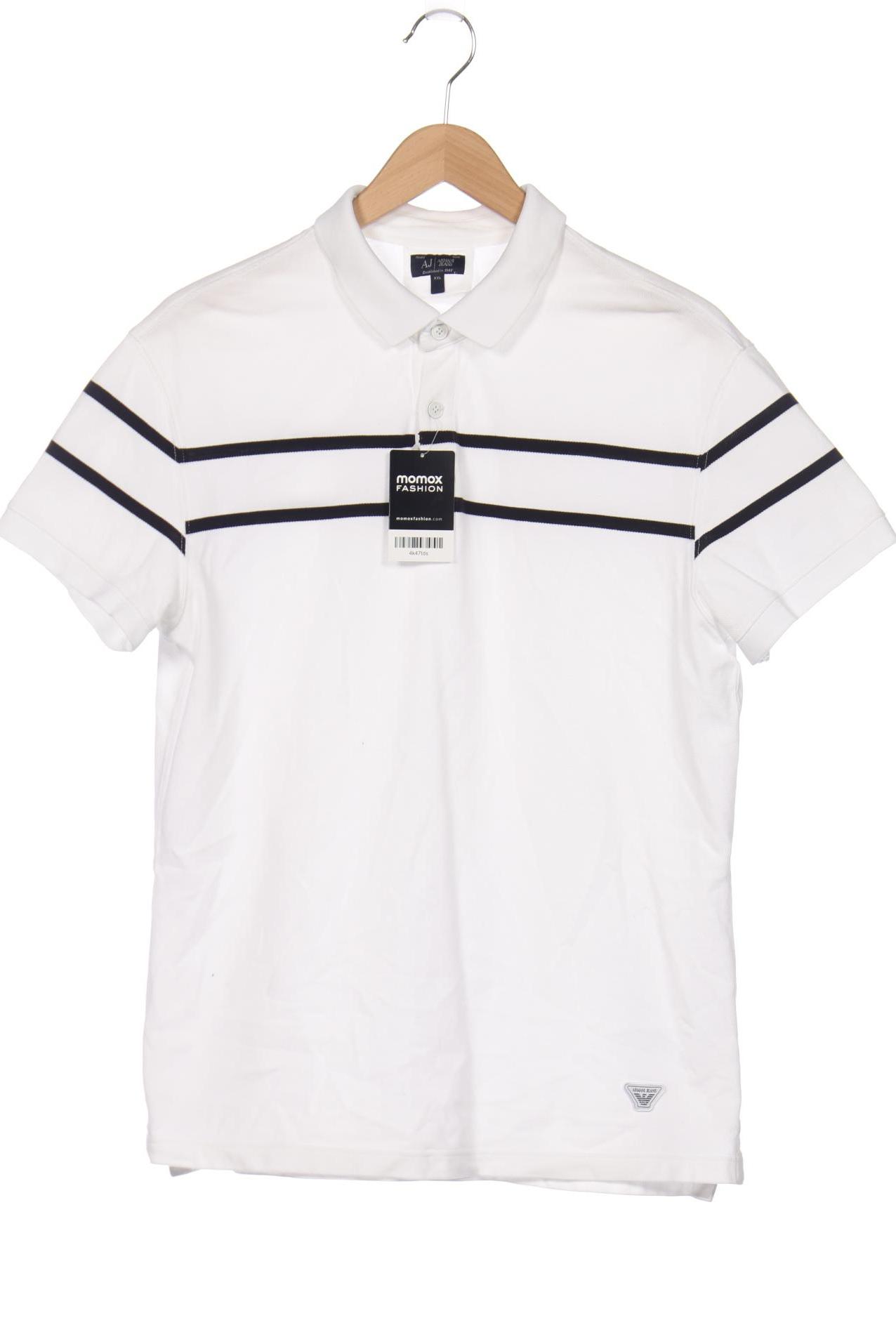 

Armani Jeans Herren Poloshirt, weiß, Gr. 56