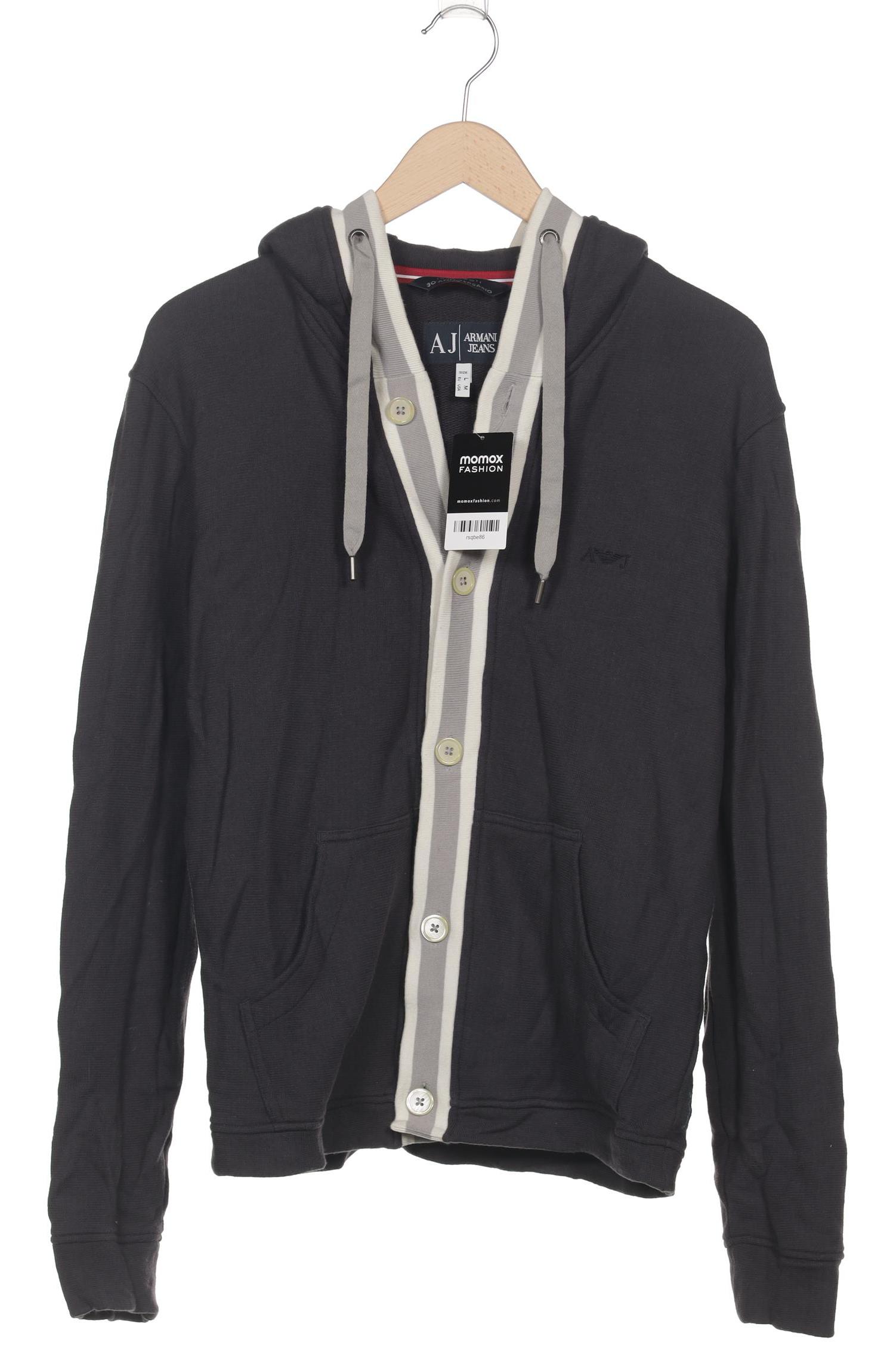 

Armani Jeans Herren Kapuzenpullover, grau, Gr. 52