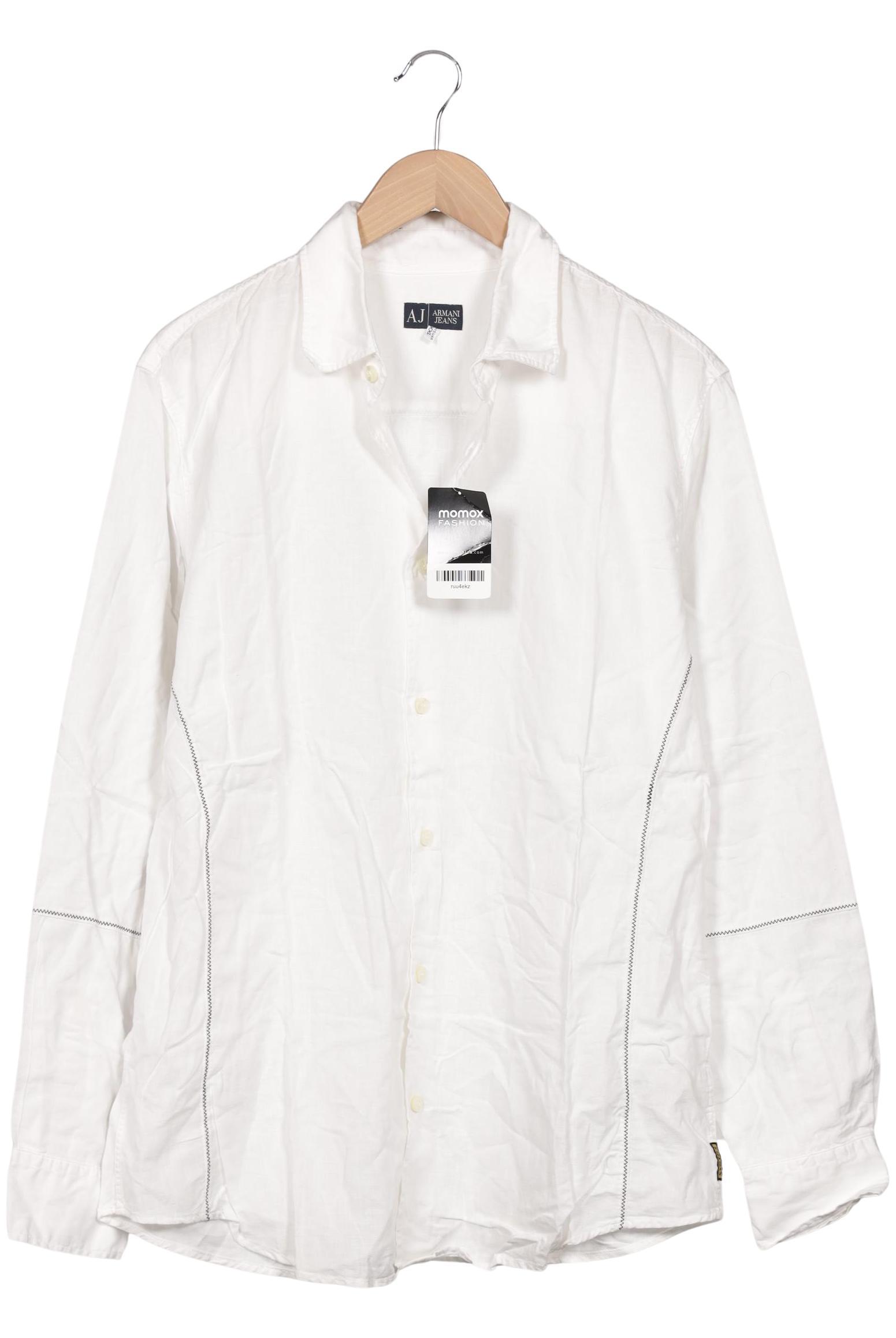 

Armani Jeans Herren Hemd, weiß, Gr. 56