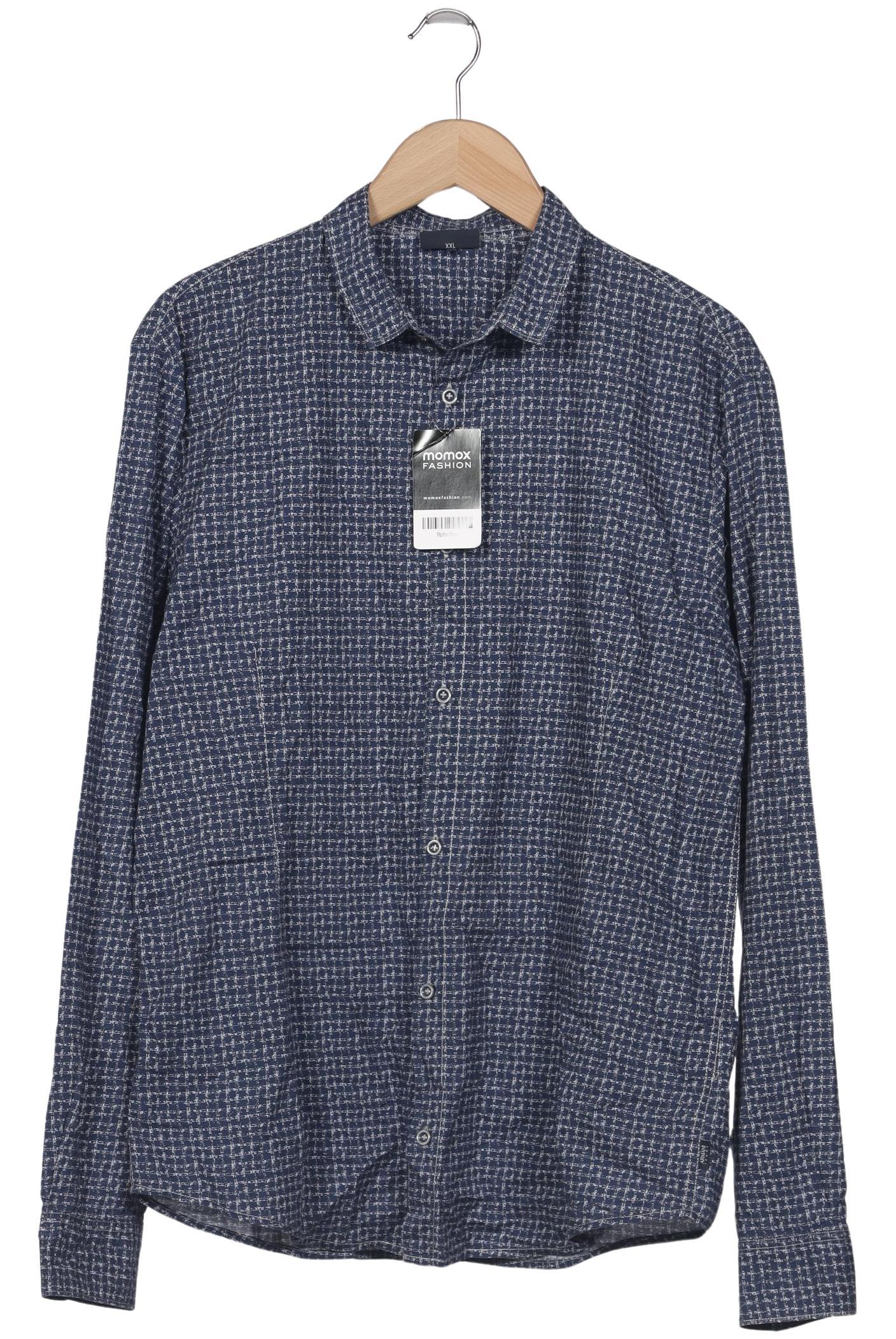 

Armani Jeans Herren Hemd, marineblau, Gr. 56