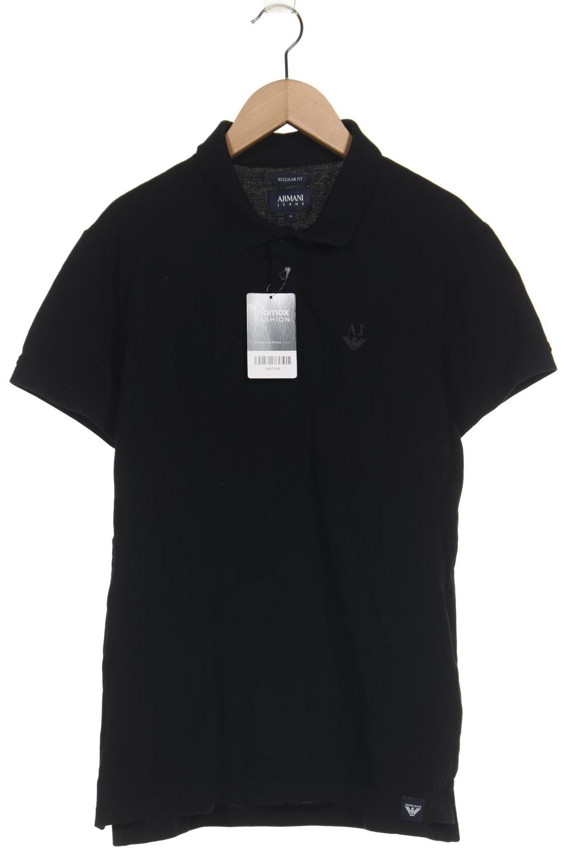 

Armani Jeans Herren Poloshirt, schwarz, Gr. 48