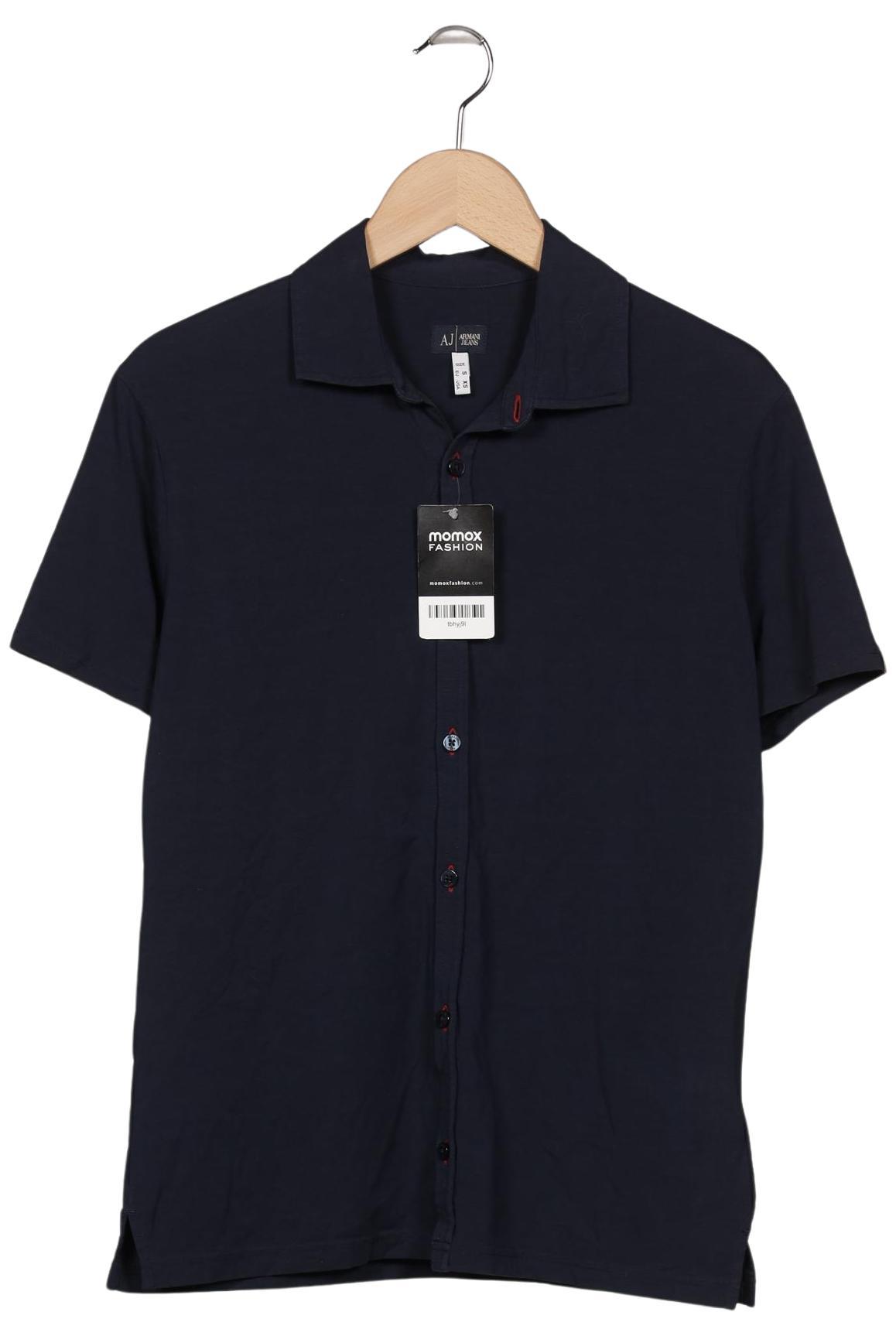 

Armani Jeans Herren Hemd, marineblau, Gr. 46