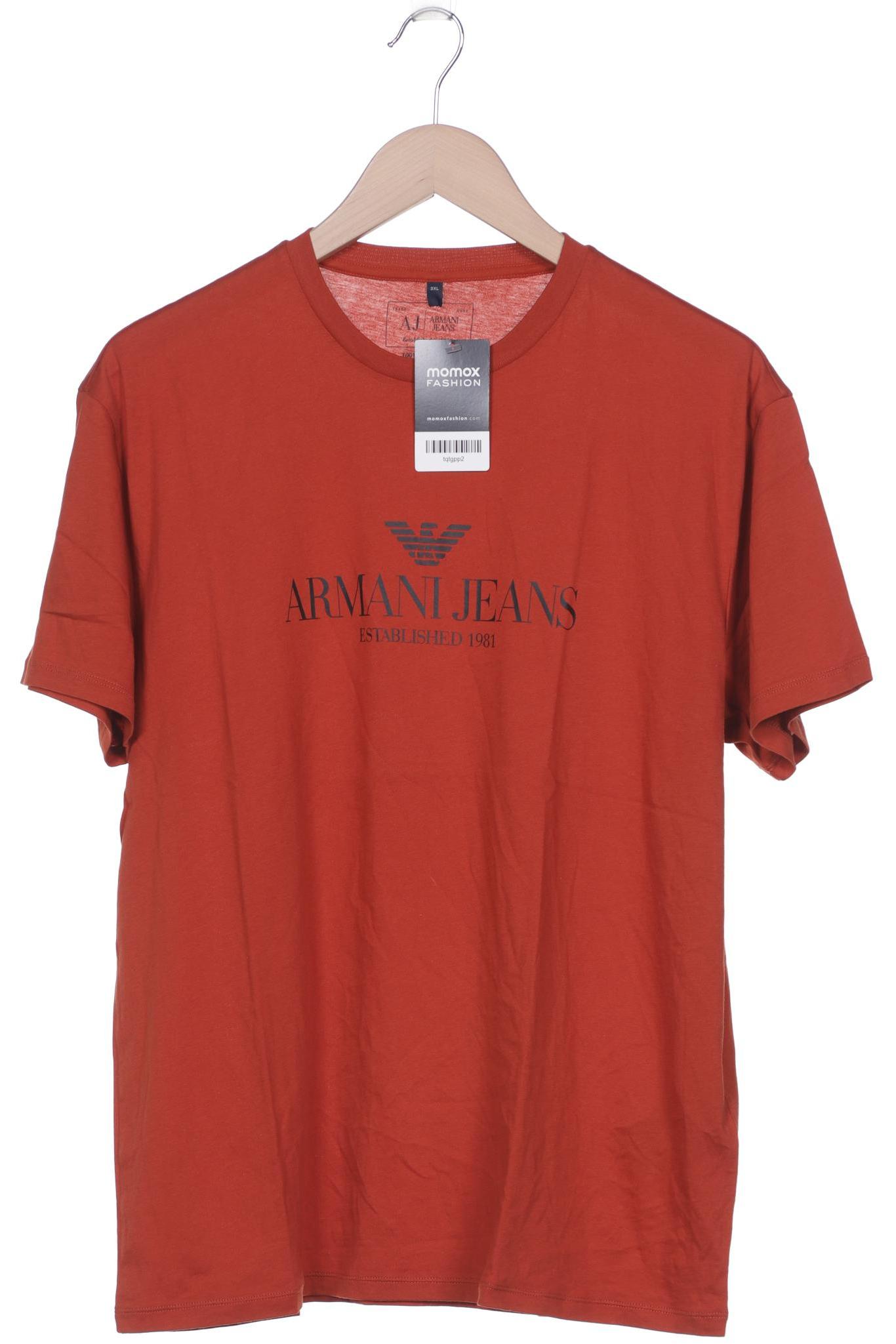 

Armani Jeans Herren T-Shirt, orange, Gr. 58