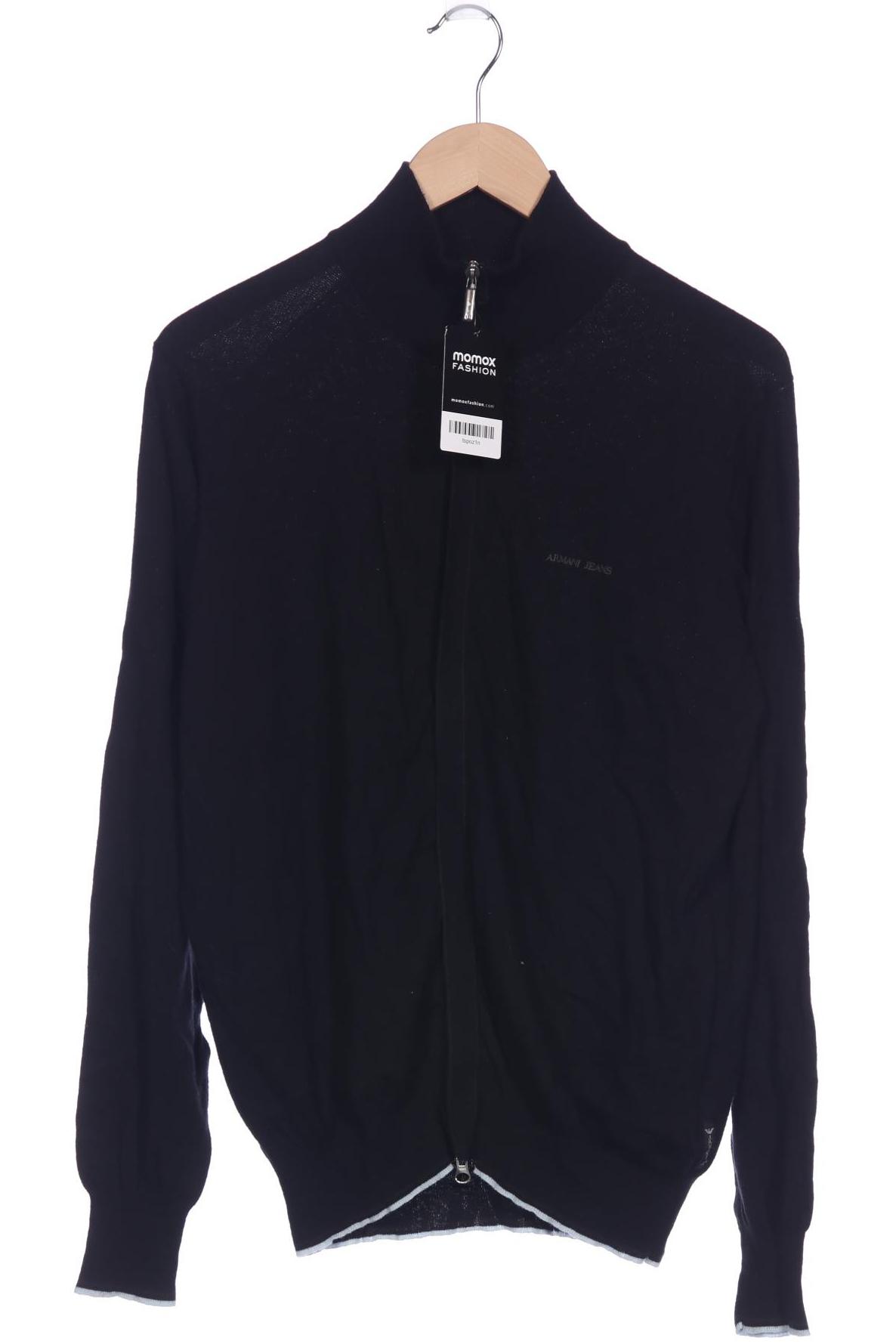 

Armani Jeans Herren Strickjacke, schwarz, Gr. 54