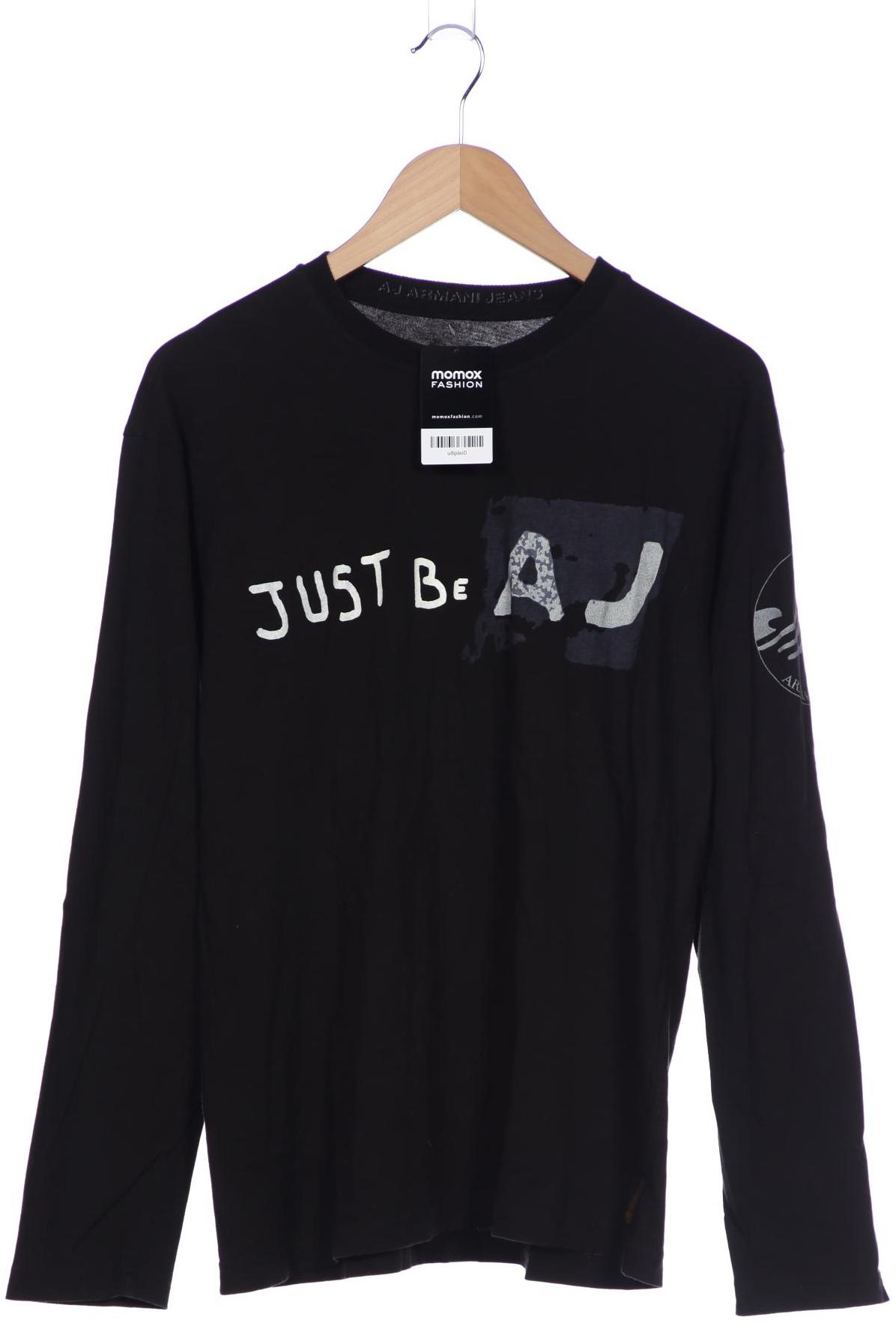 

Armani Jeans Herren Langarmshirt, schwarz, Gr. 52